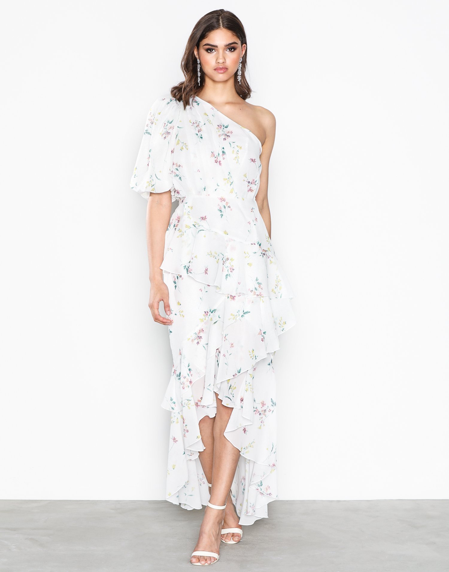 Dropped Frill Dress