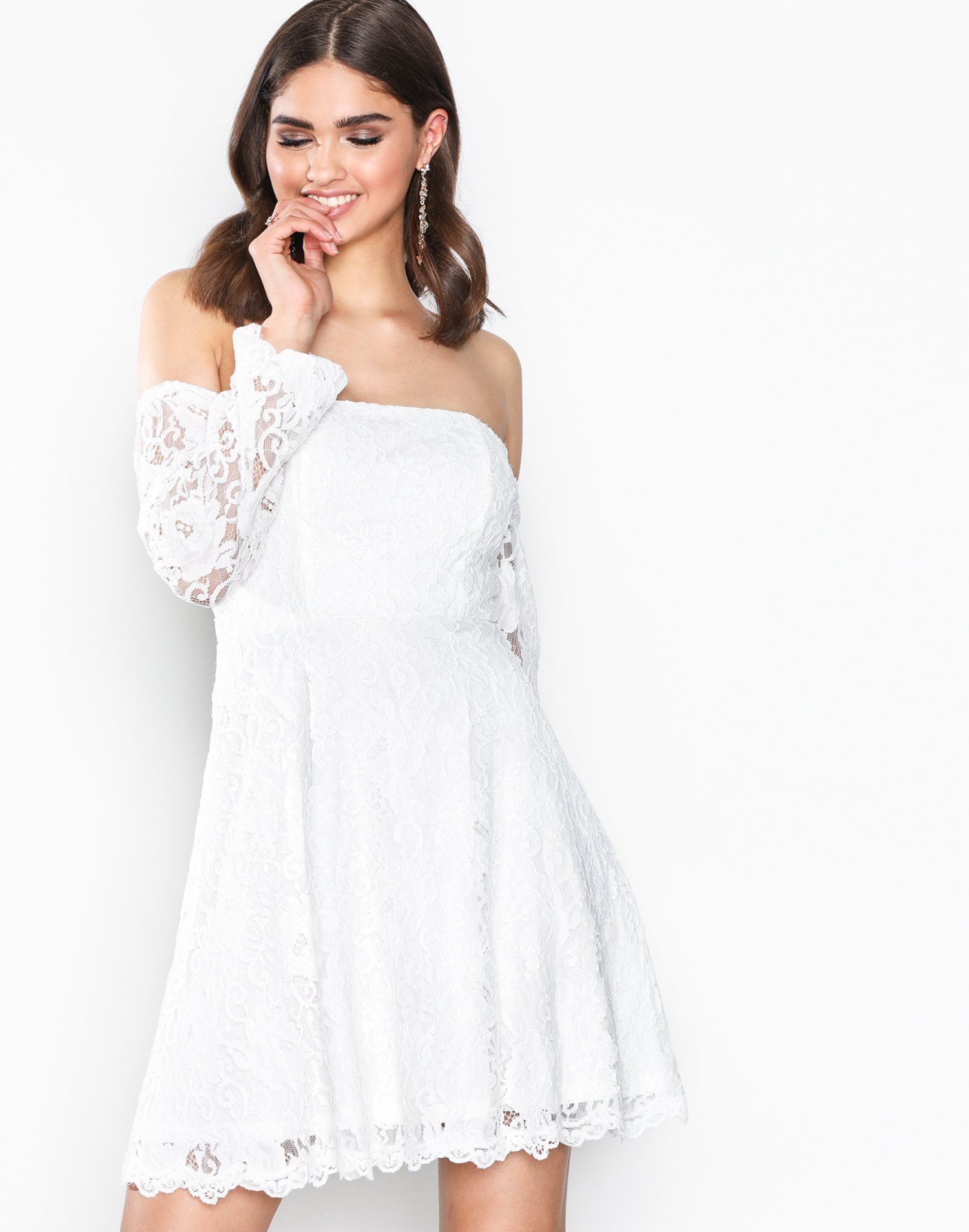 Off Shoulder Lace Dress