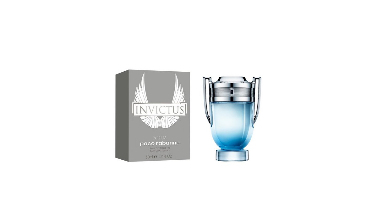 Buy Paco Rabanne Invictus Aqua Edt Transparent NLY Man