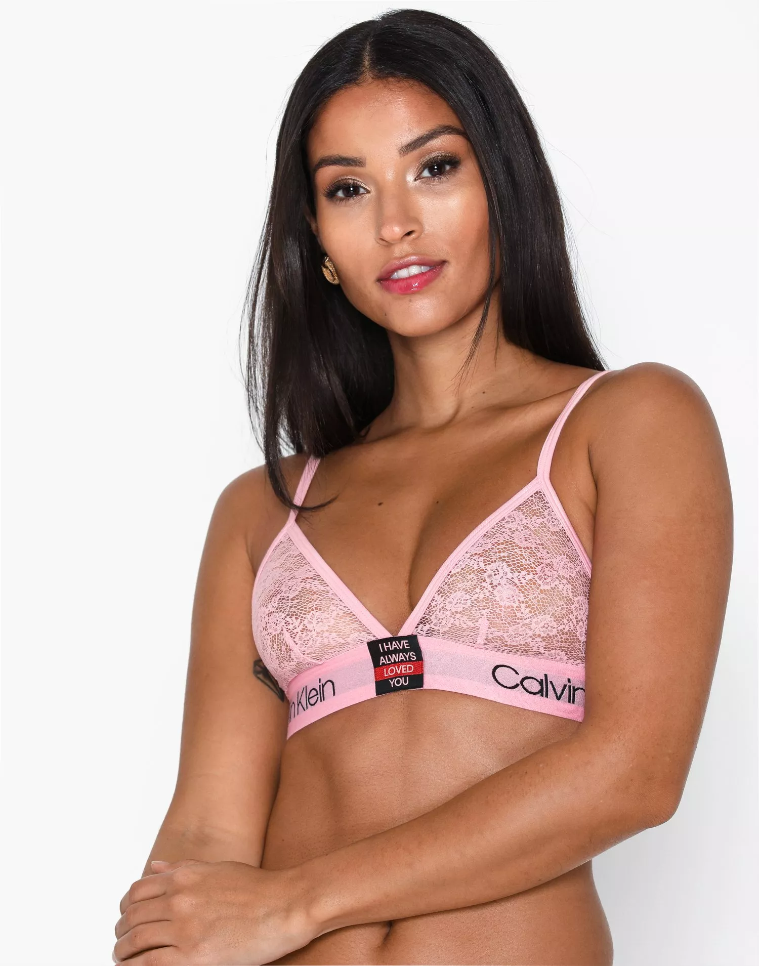 Calvin klein store pink lace bralette