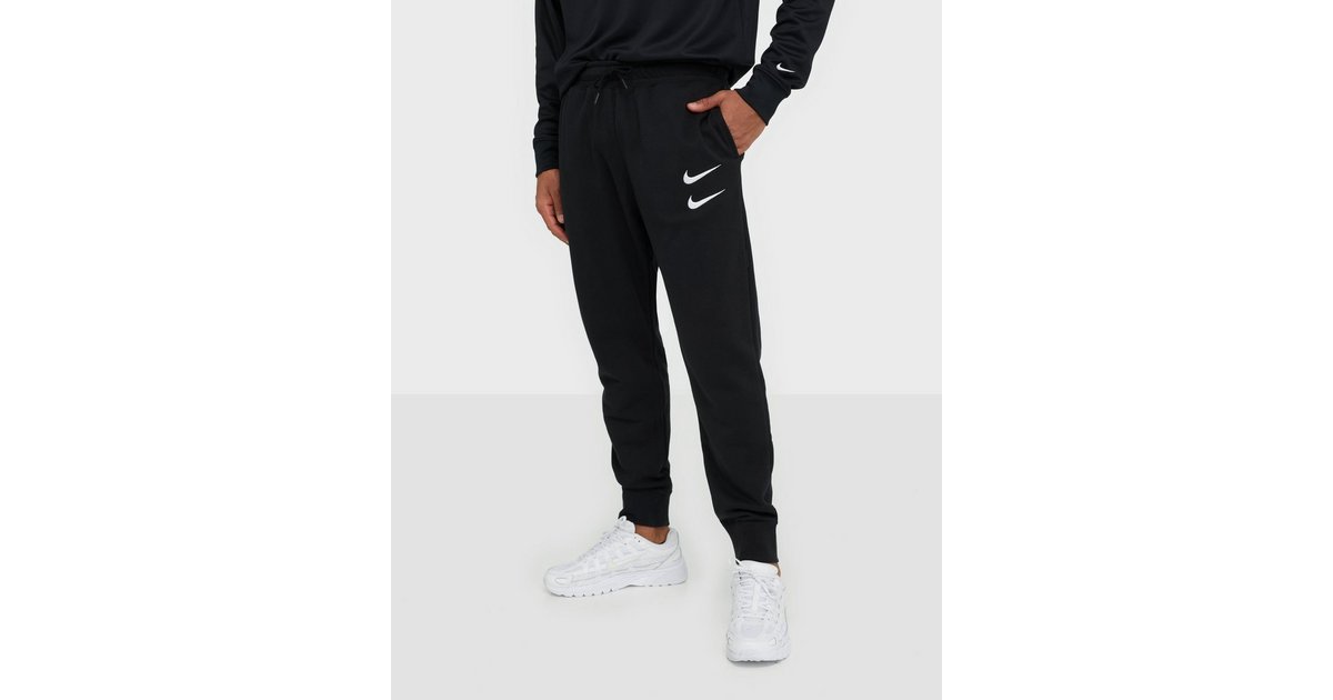 Nike double swoosh online pants black