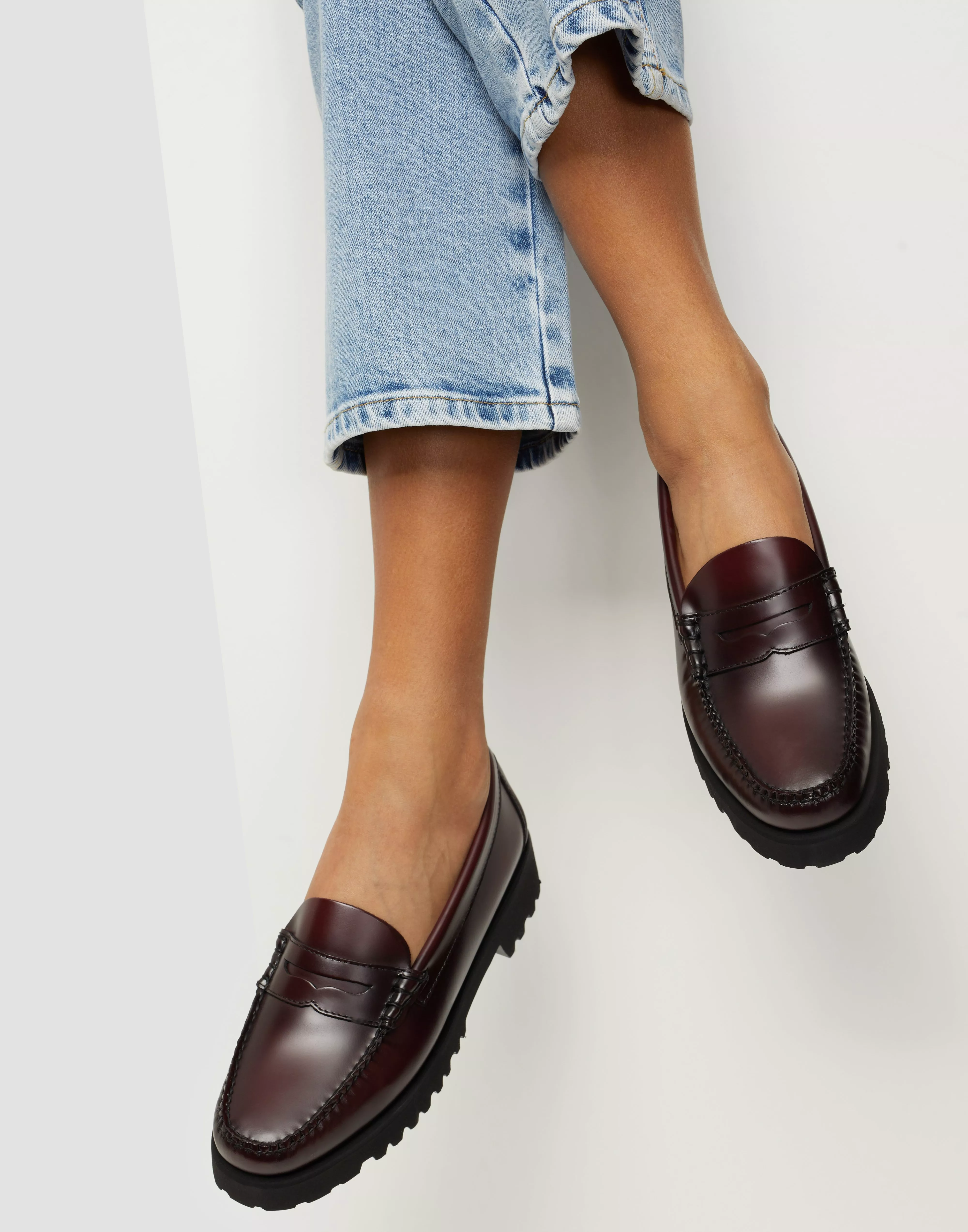 90s store penny loafers