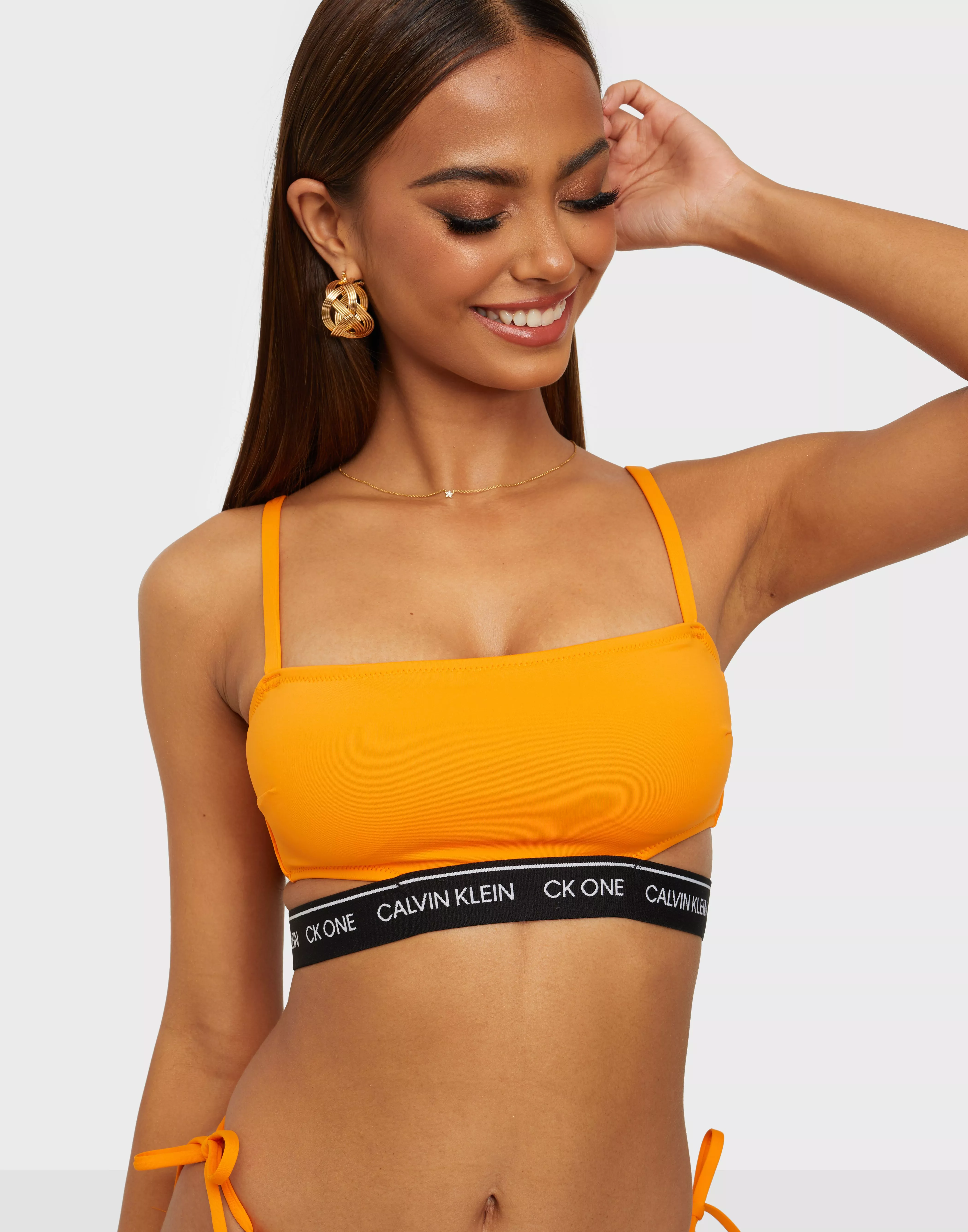 Calvin klein orange underwear sale