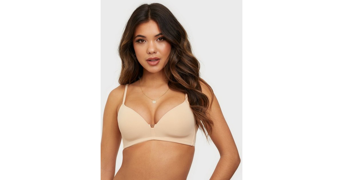 Buy DORINA Fili Wireless Light Padded T-Shirt Soft Bra in Beige