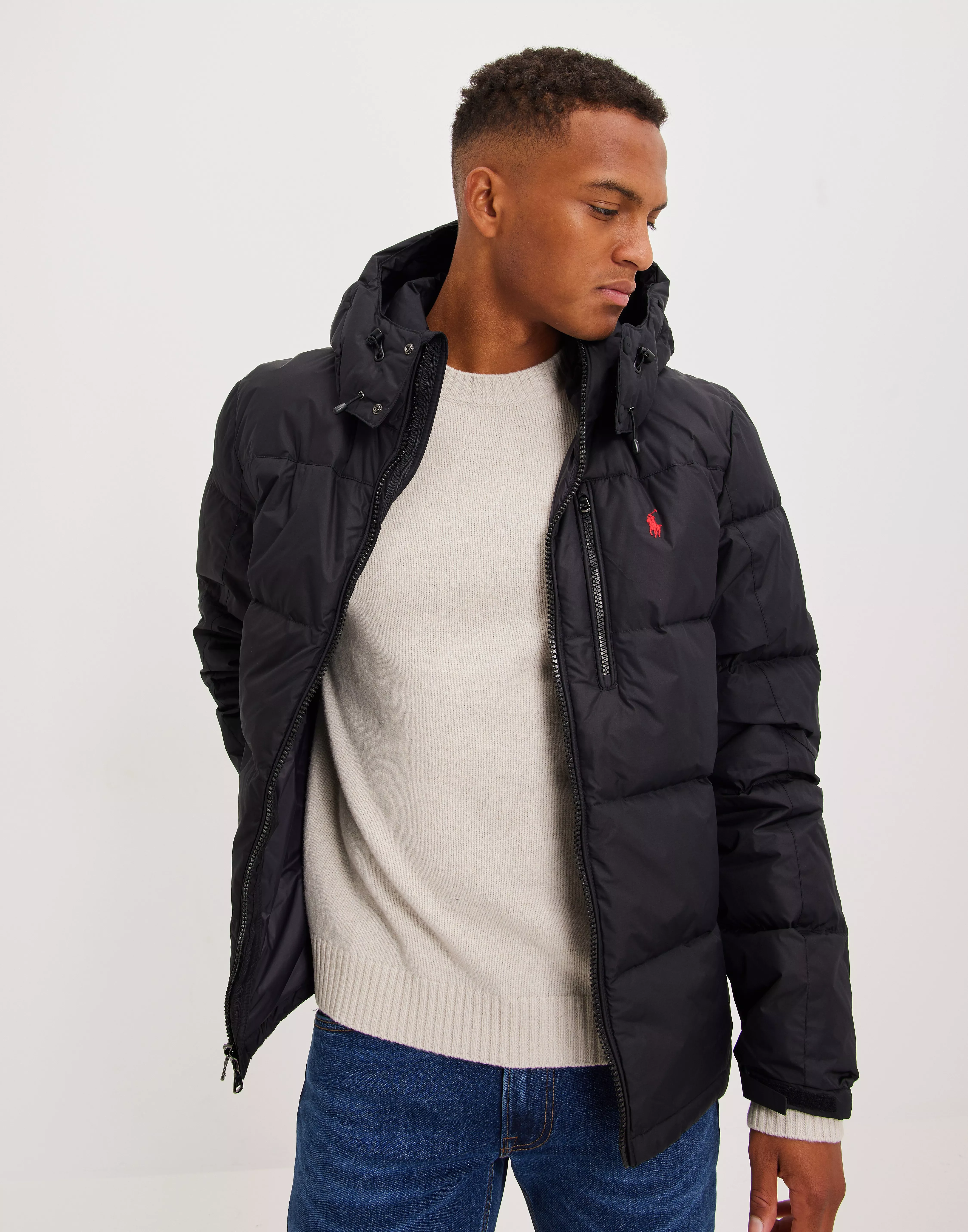 Polo ralph lauren black clearance jacket