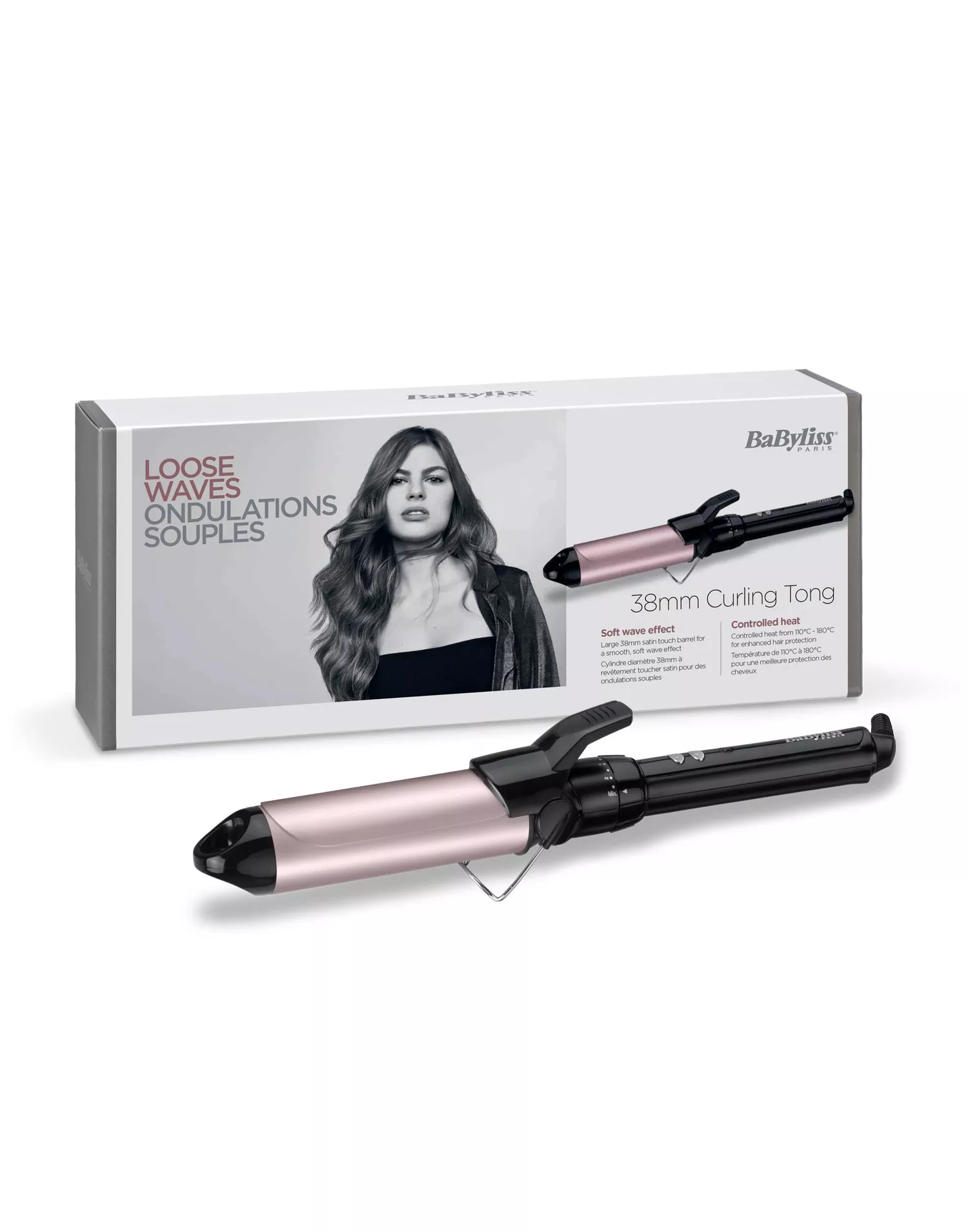 38mm clearance curling wand