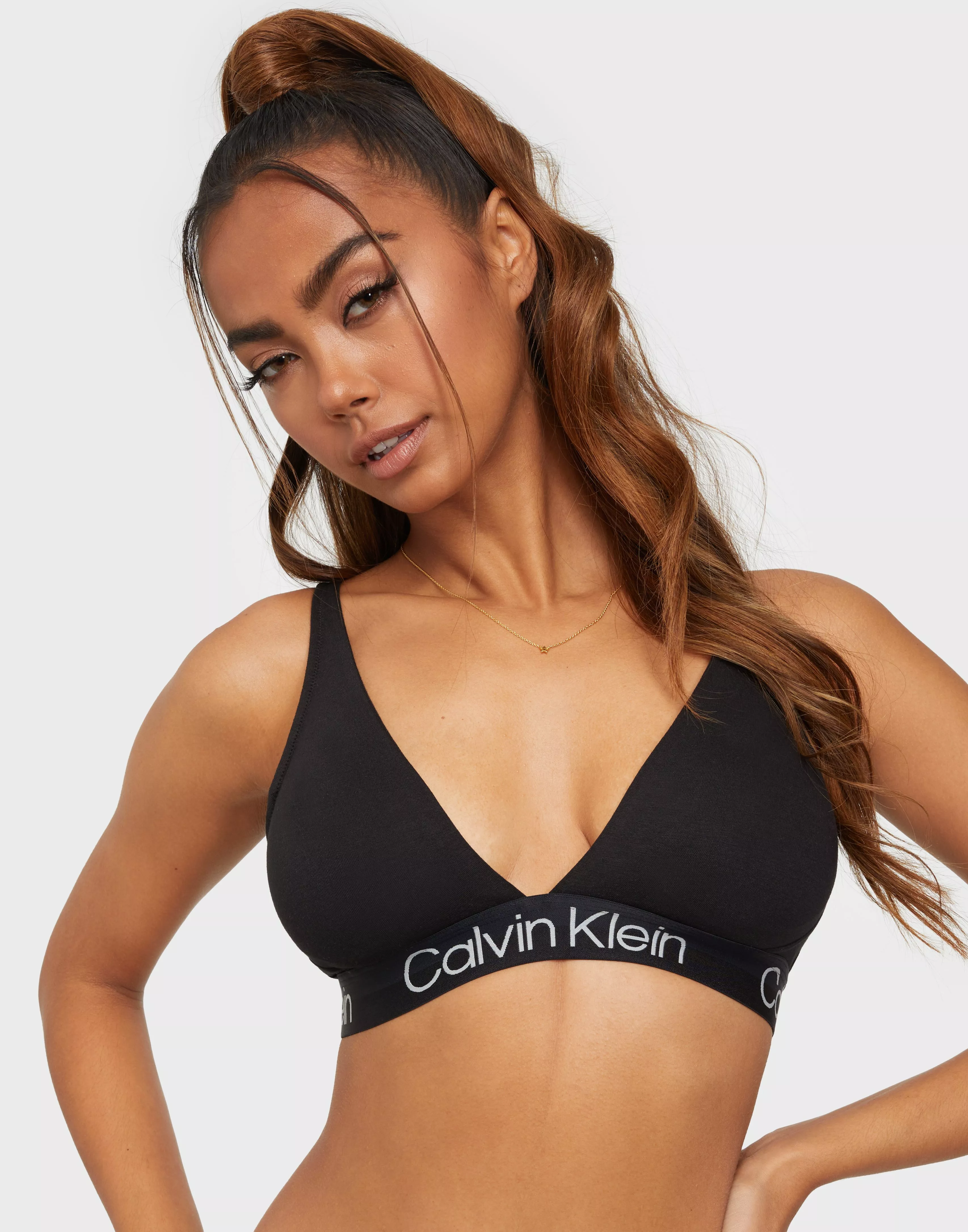 Buy Calvin Klein Underwear LGHT LINED TRIANGLE - Black