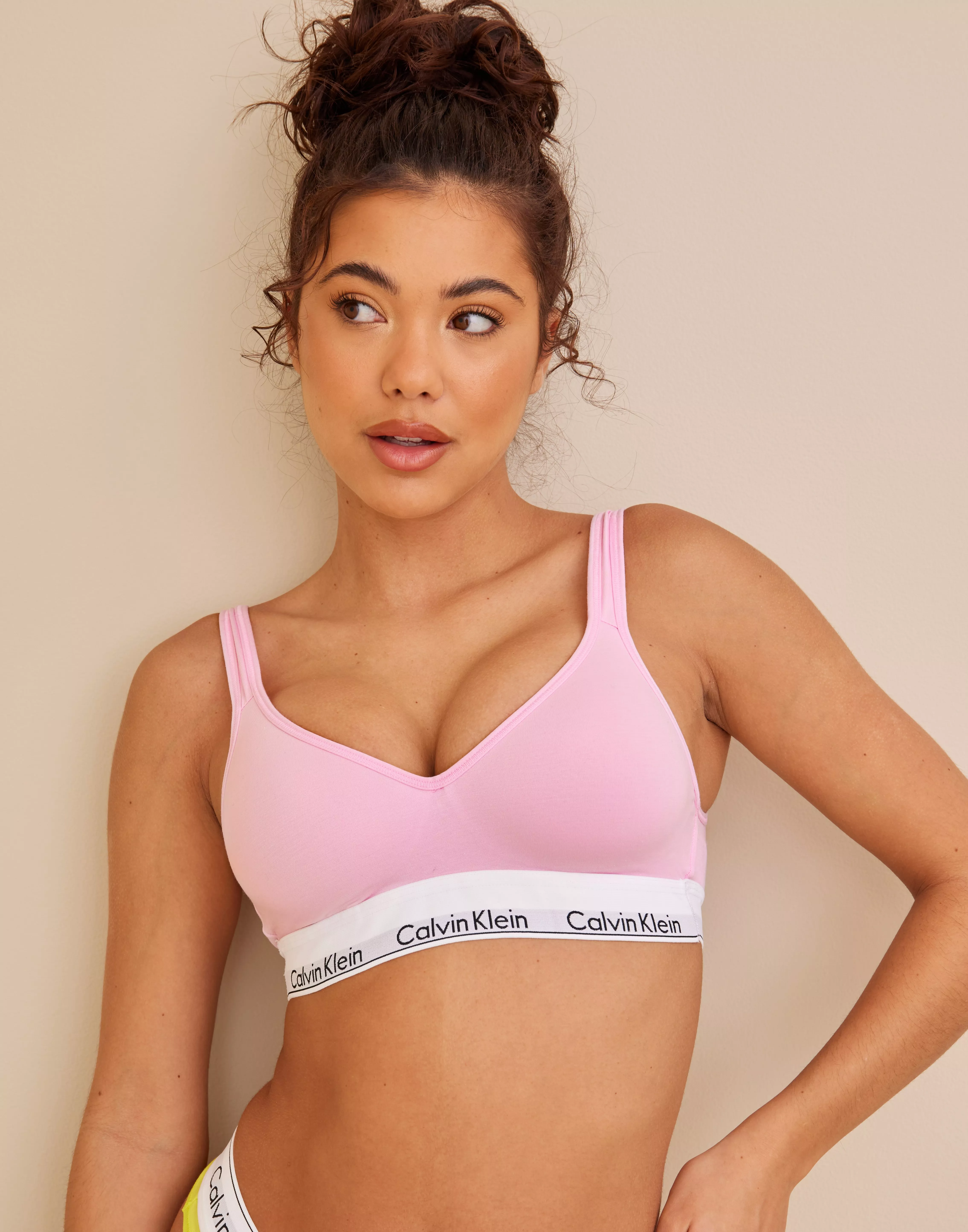 Calvin Klein T-shirt Bra 'Lift' in Pink