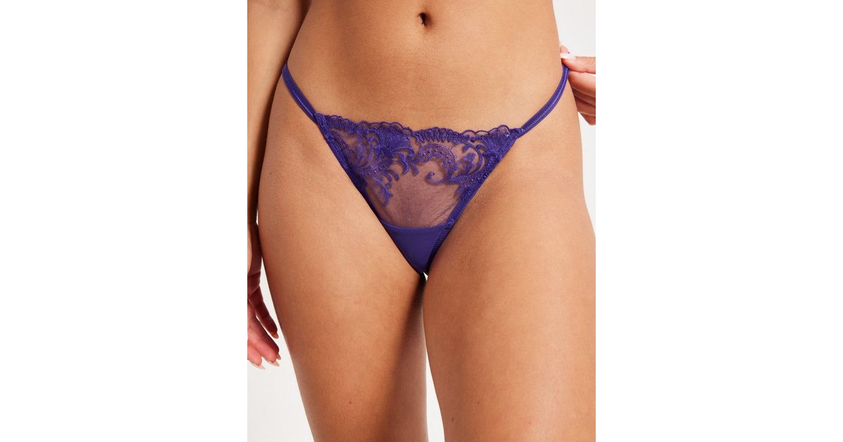 Bluebella Marseille Panty (Heliotrope Purple)