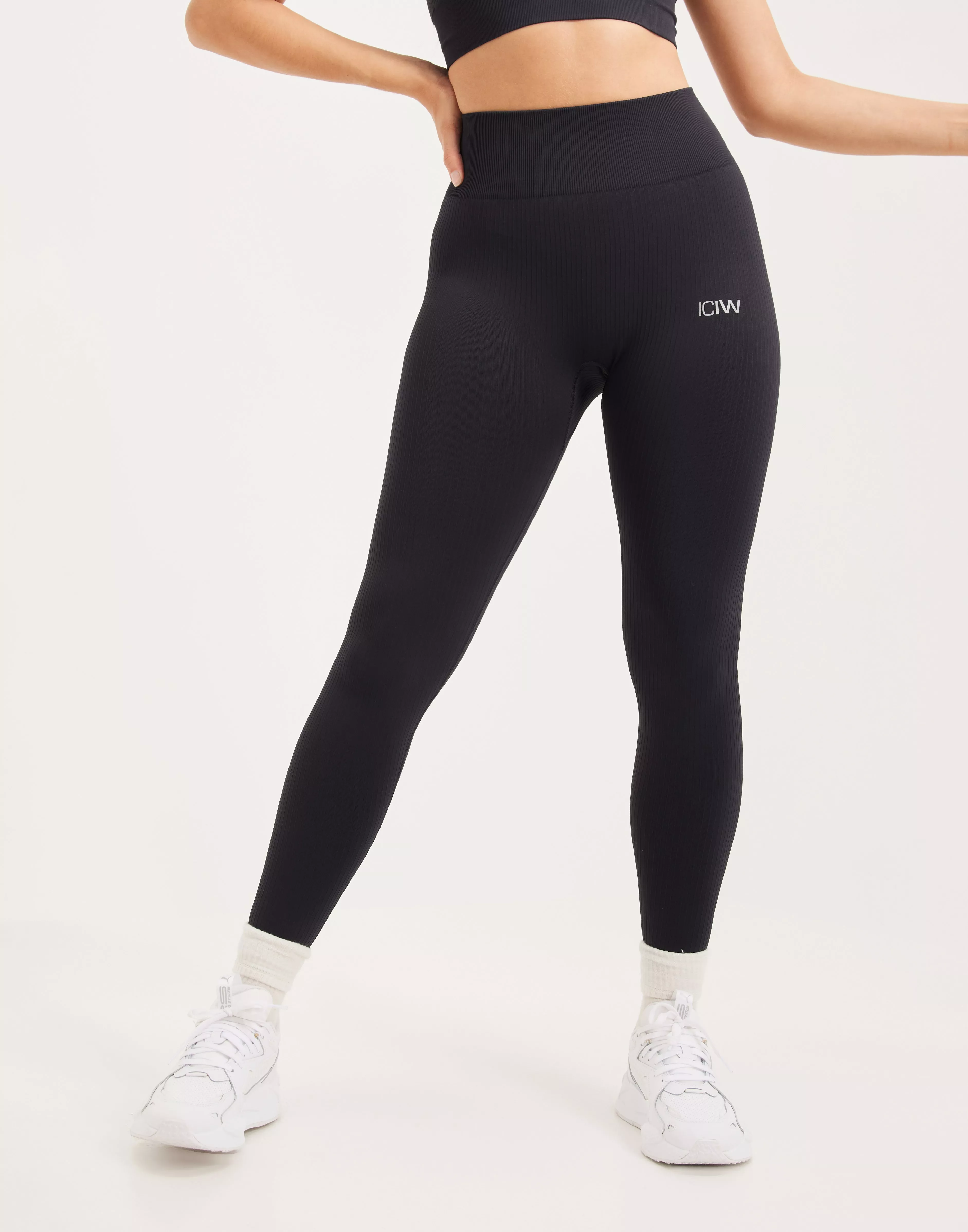 Define Seamless Tights Graphite » Køb ICANIWILL hos Muscle House