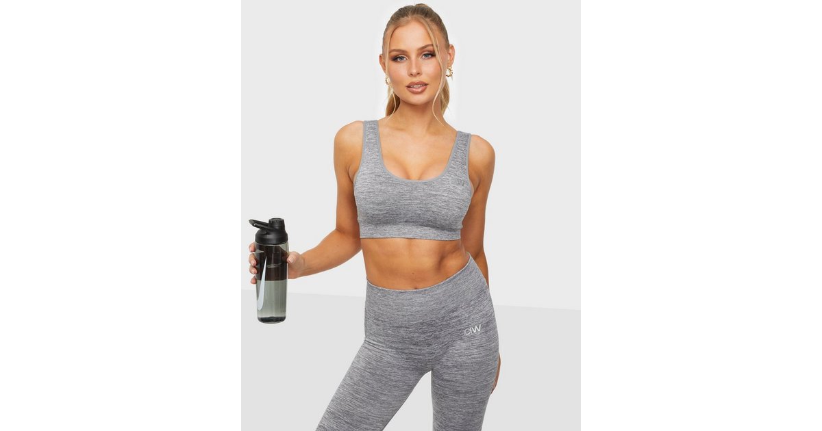 Buy ICANIWILL Willow Seamless Sports Bra - Grey Melange