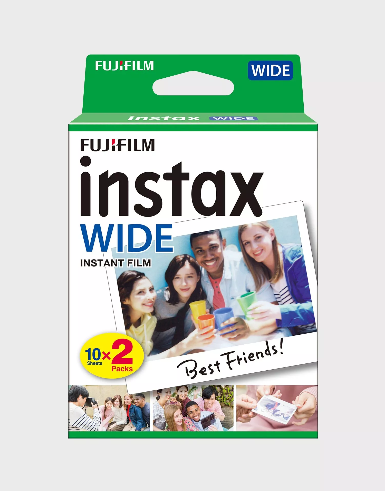 nedbrydes Bukser træk vejret Buy Instax WIDE film 20-pack - White | Nelly.com