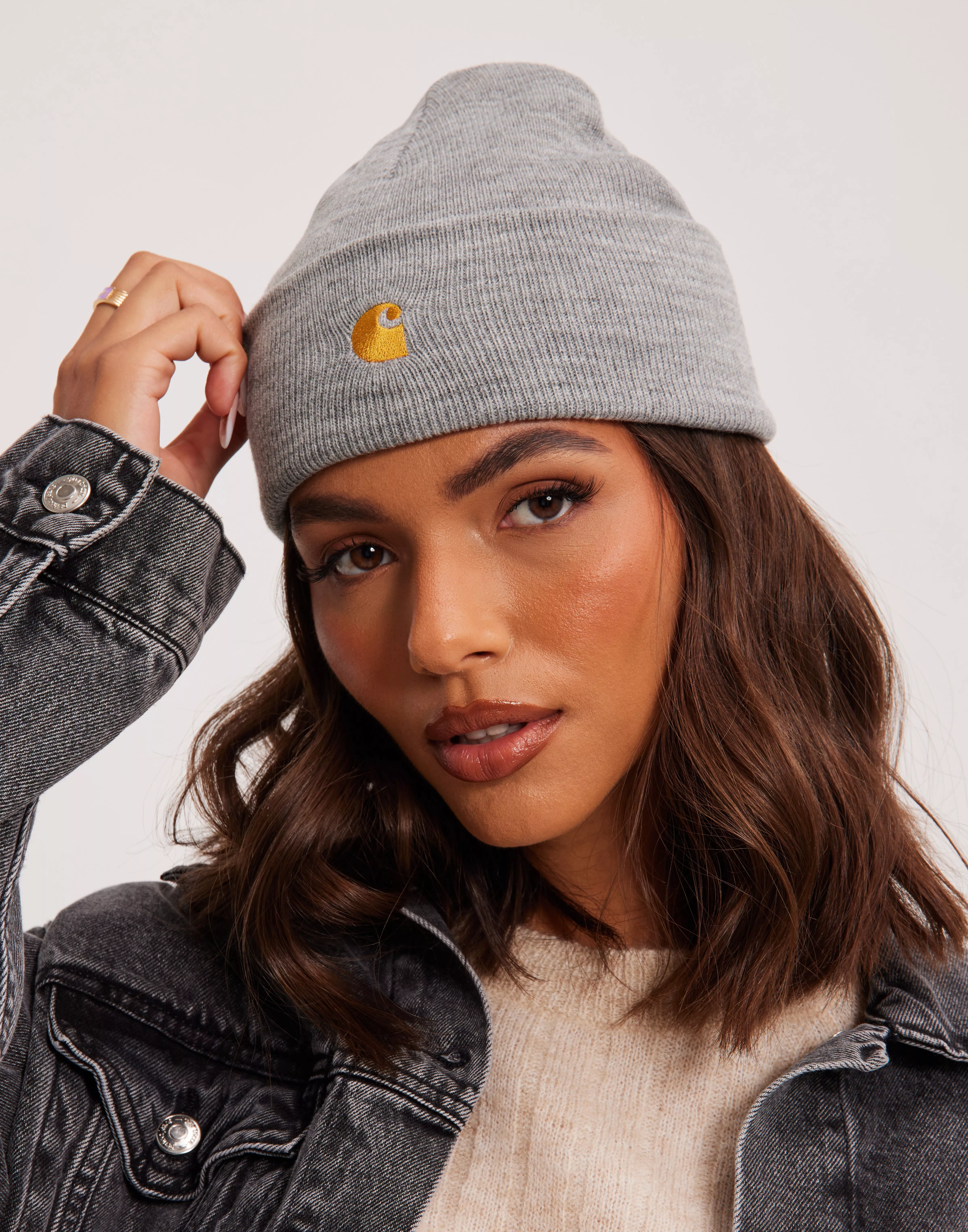 GORRO CARHARTT CHASE BEANIE GREY HEATHER