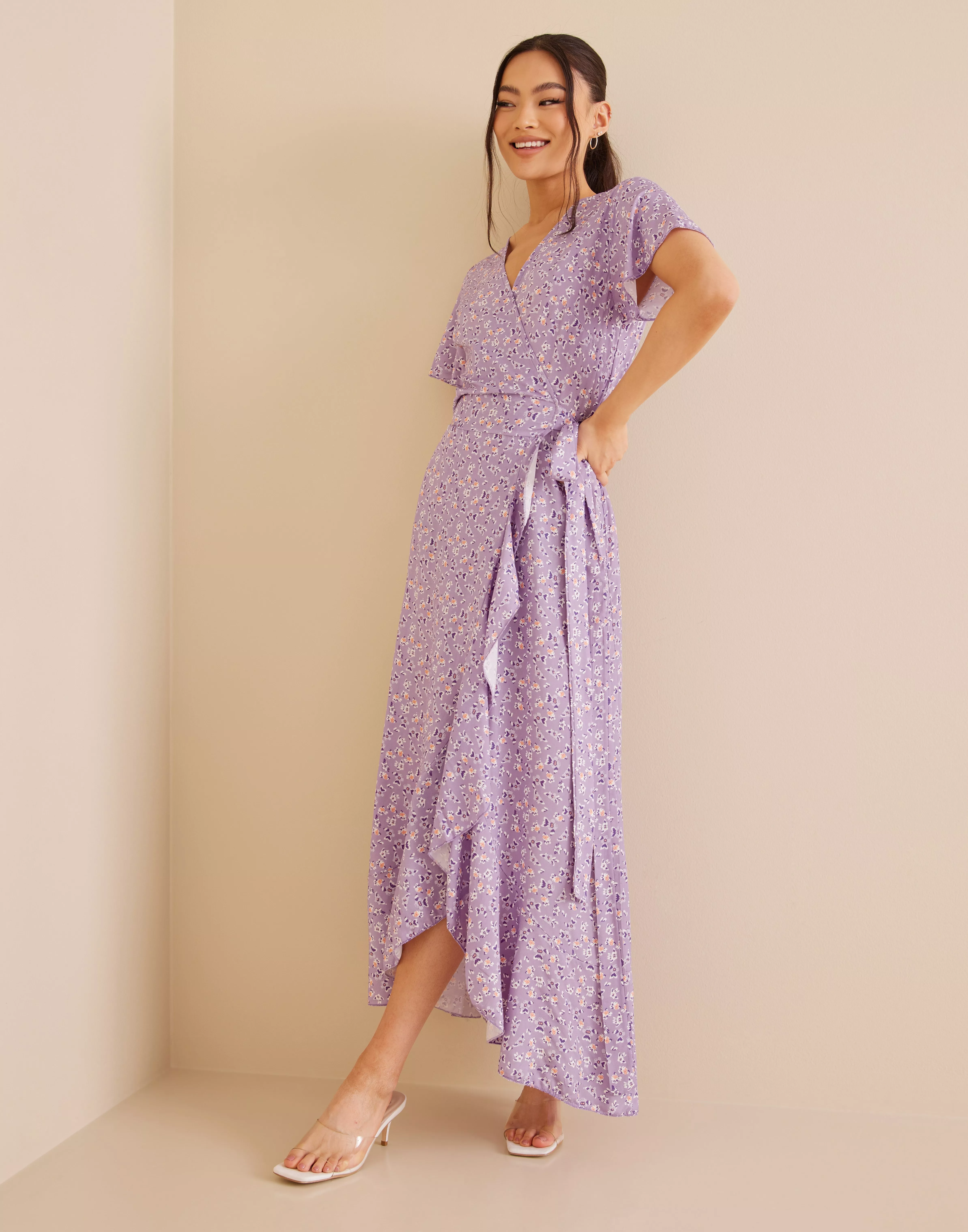 Milly store wrap dress