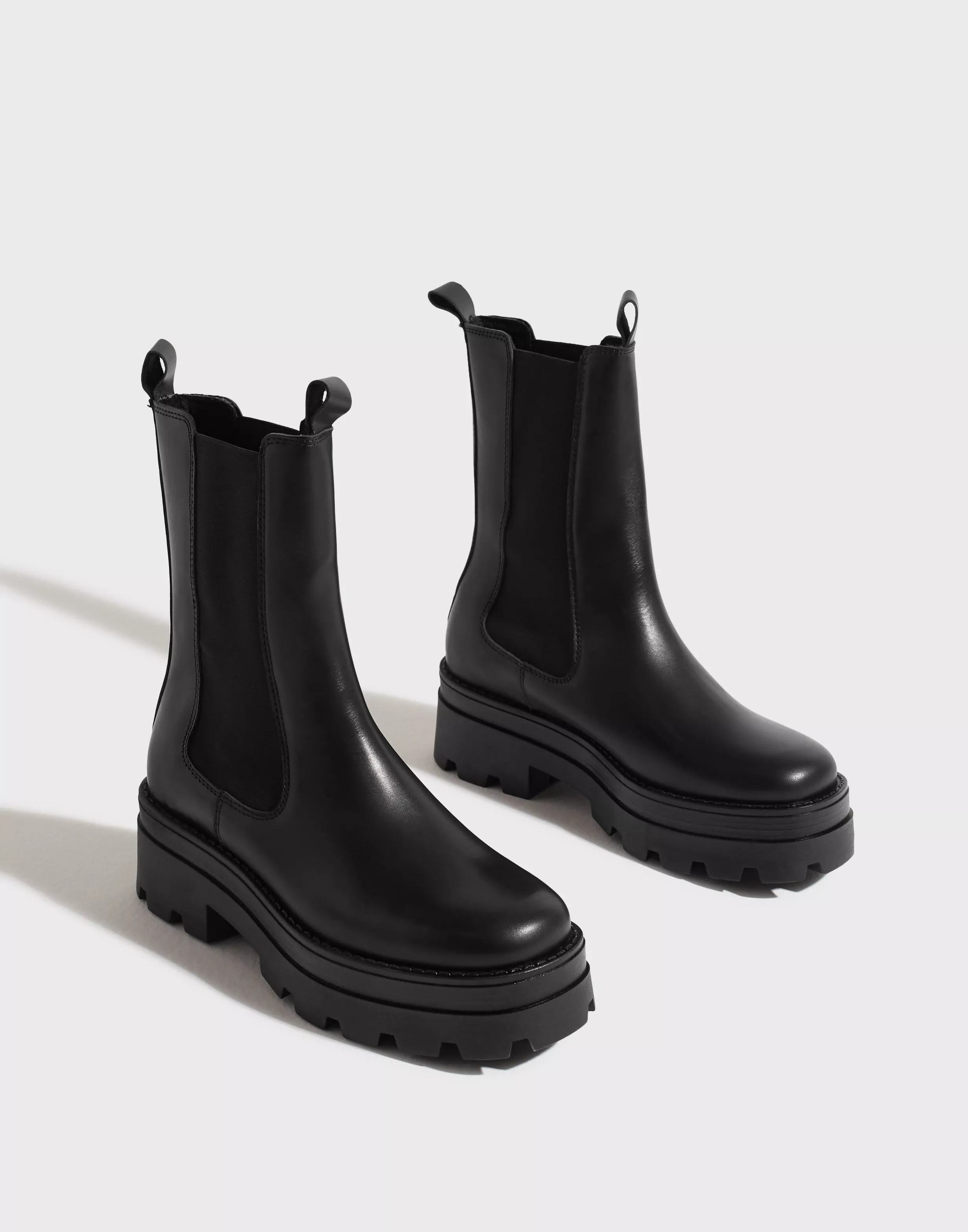 Stratford på Avon frakke tommelfinger Buy Duffy Chunky Boots - Black | Nelly.com