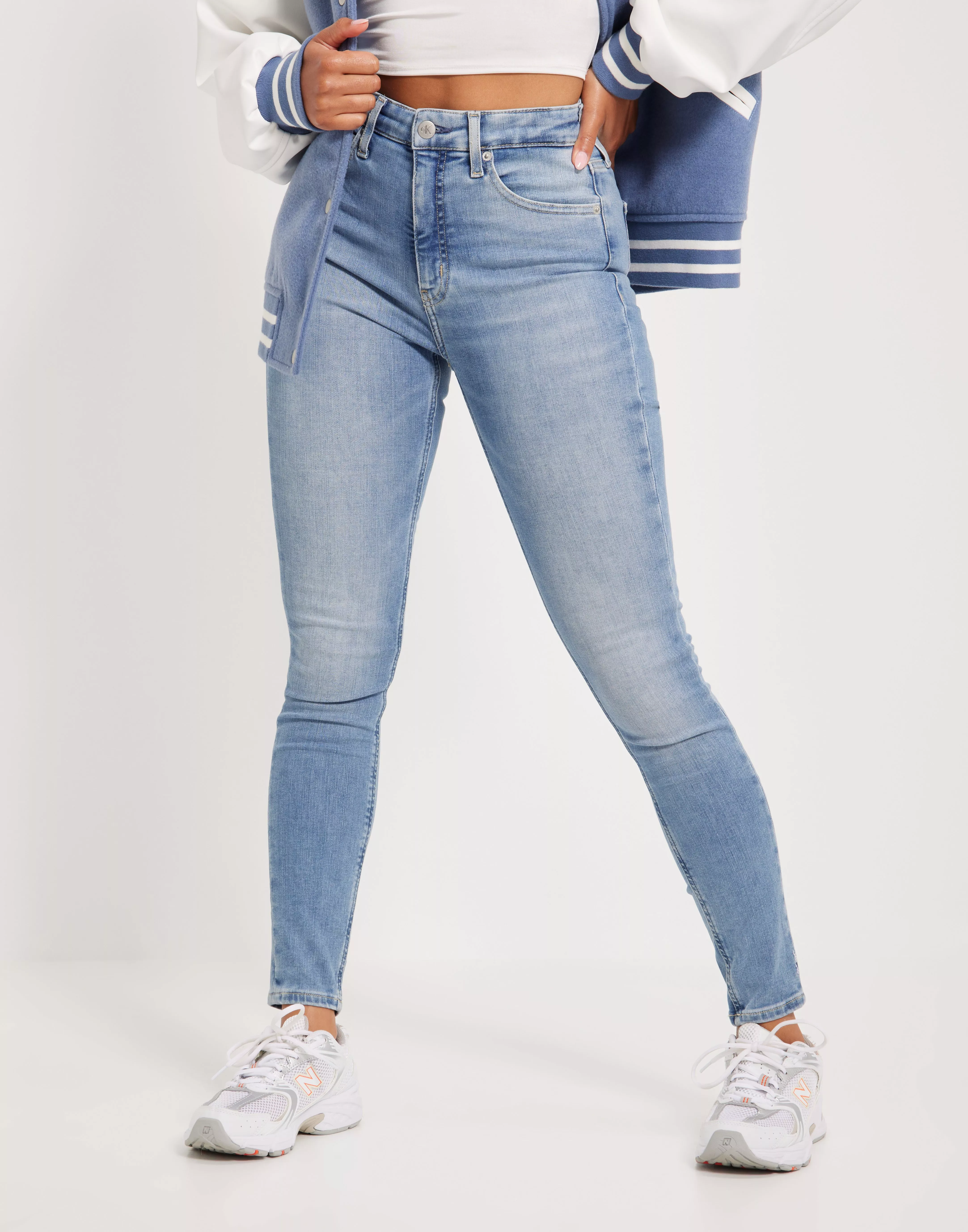 Calvin klein high waisted skinny outlet jeans