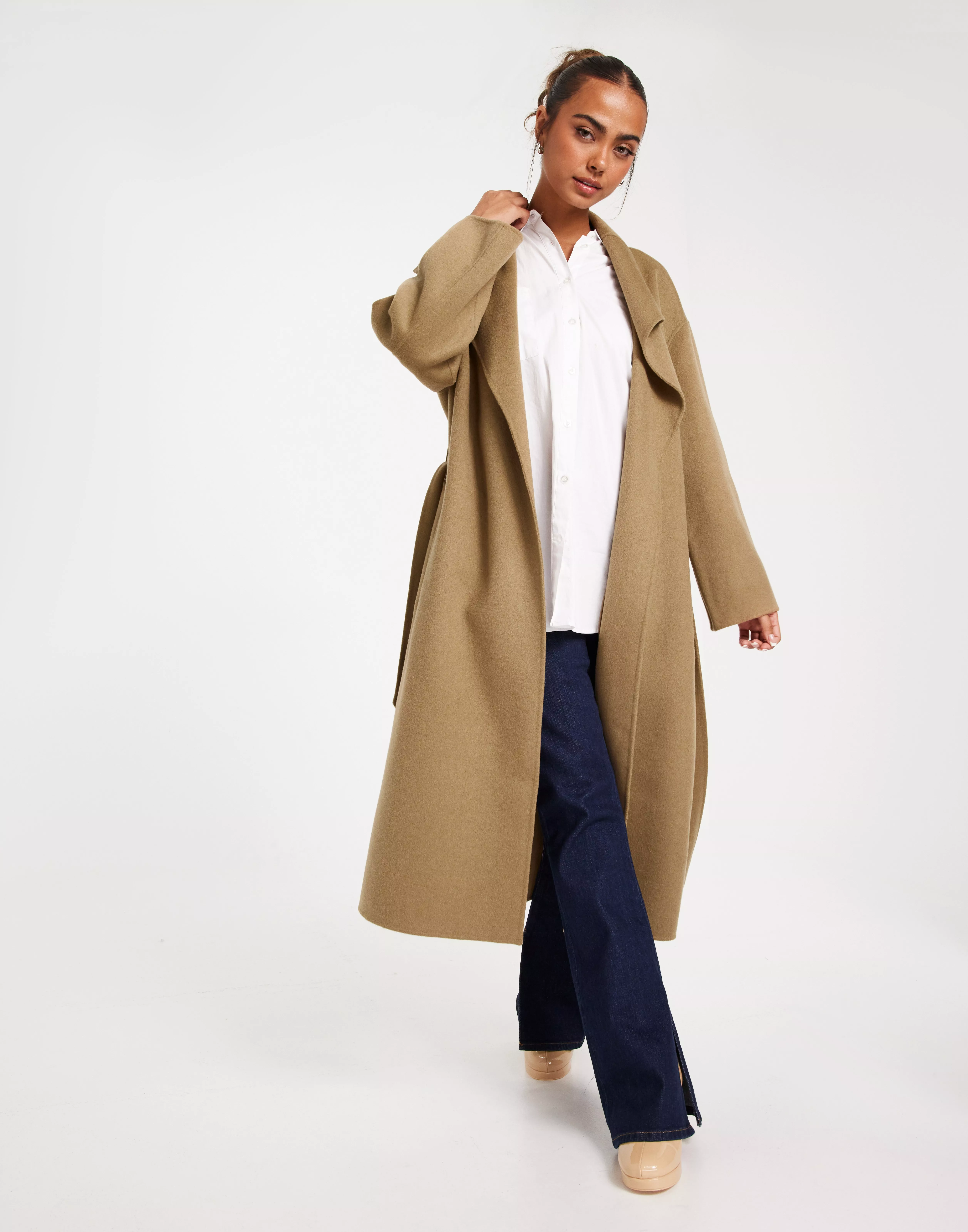 Gant wool 2024 wrap coat