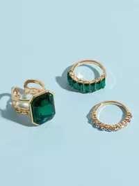 Jade Stone Ring Pack