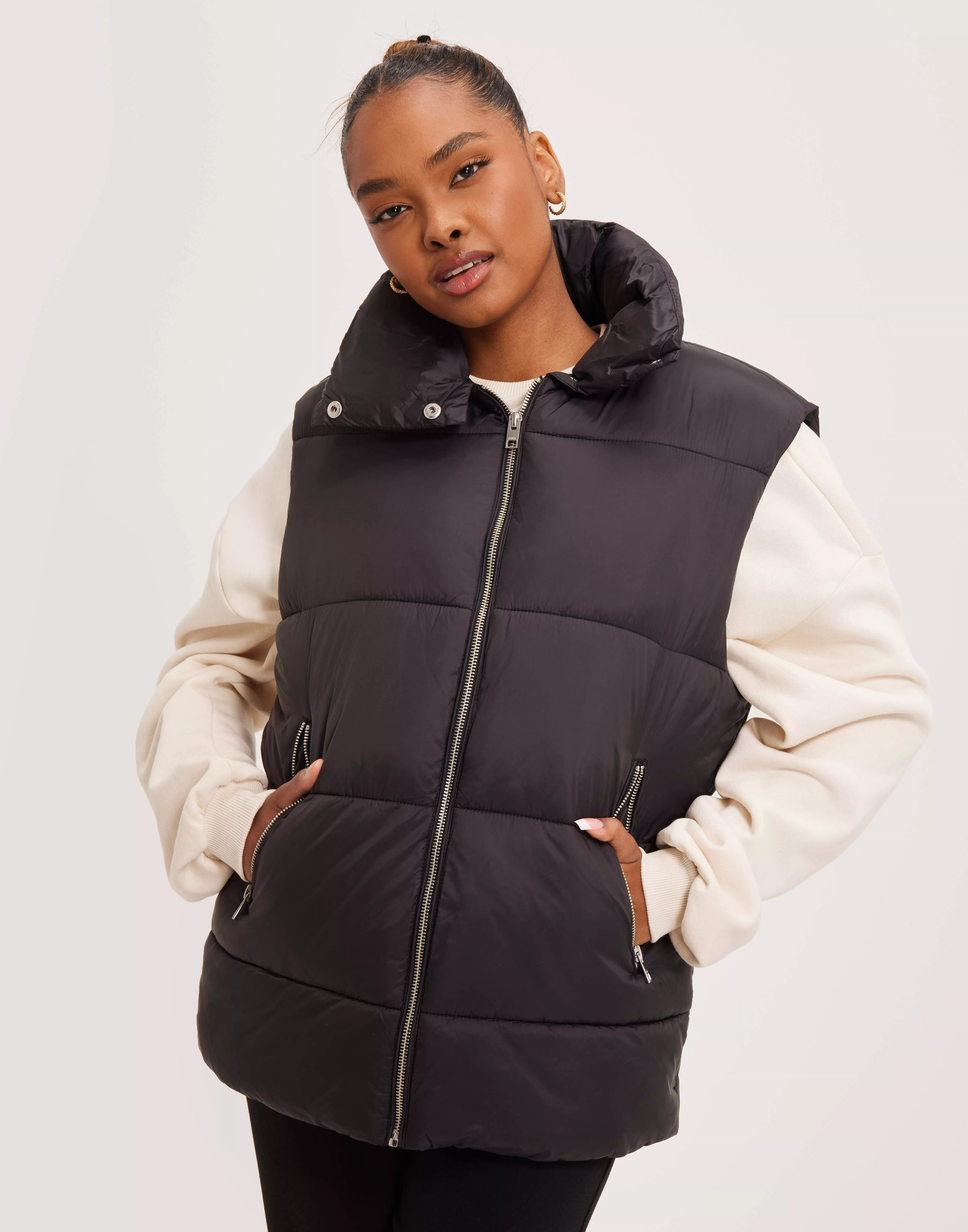 Buy JJXX JXELLIE LONG PUFFER VEST - Black