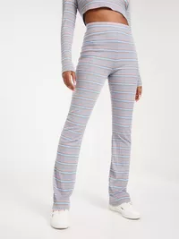 Stripe Flare Pants