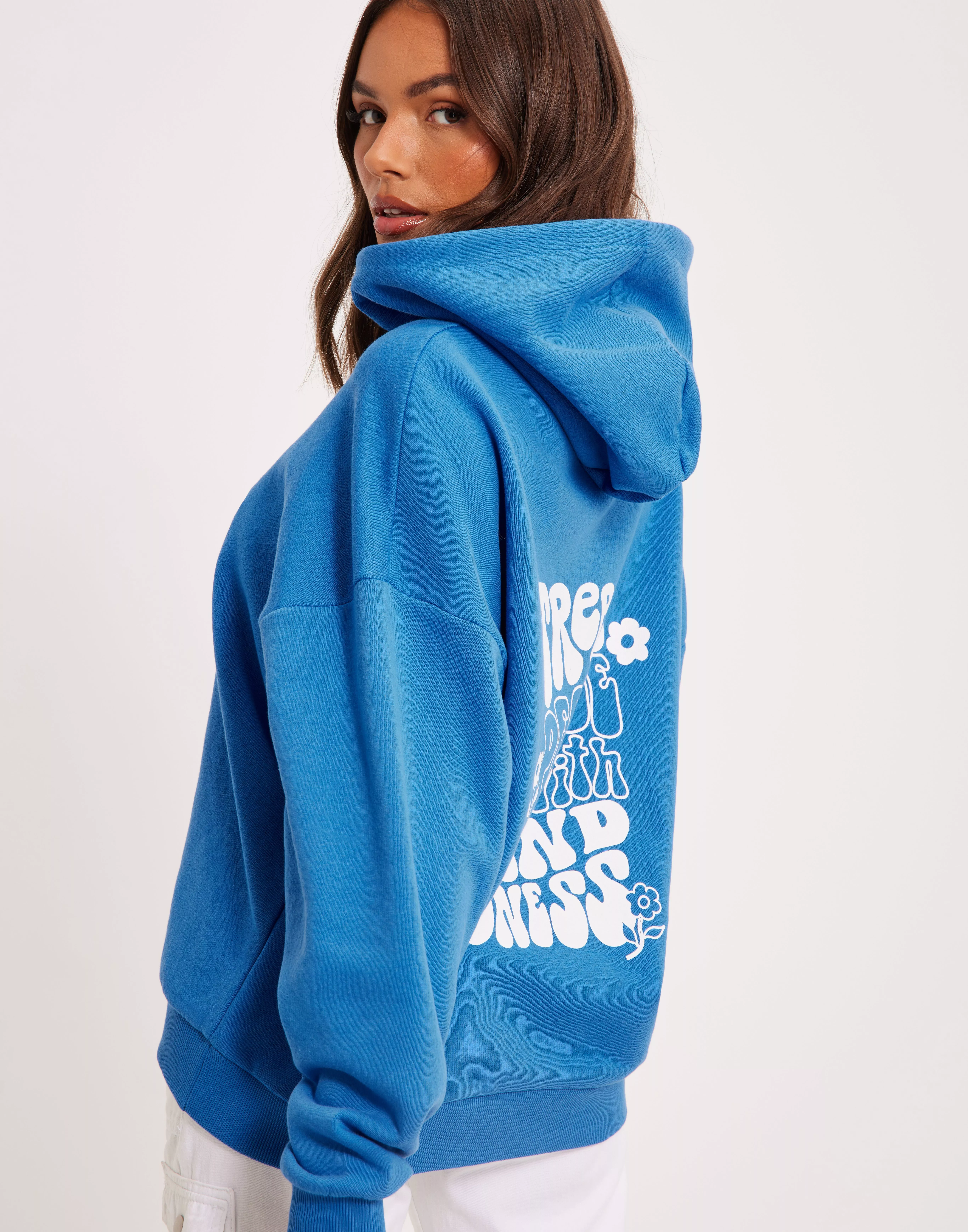 Oversize Printed Hoodie