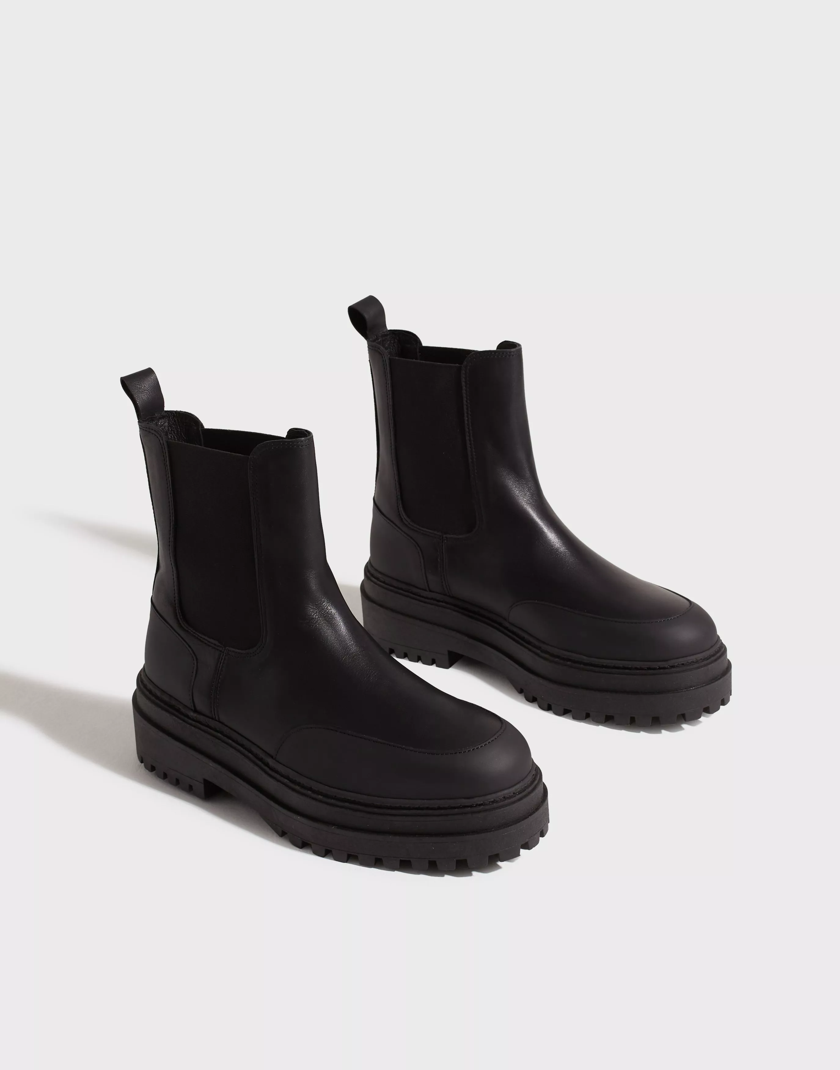 Buy Selected NEW CHELSEA LEATHER BOOT B - Black |