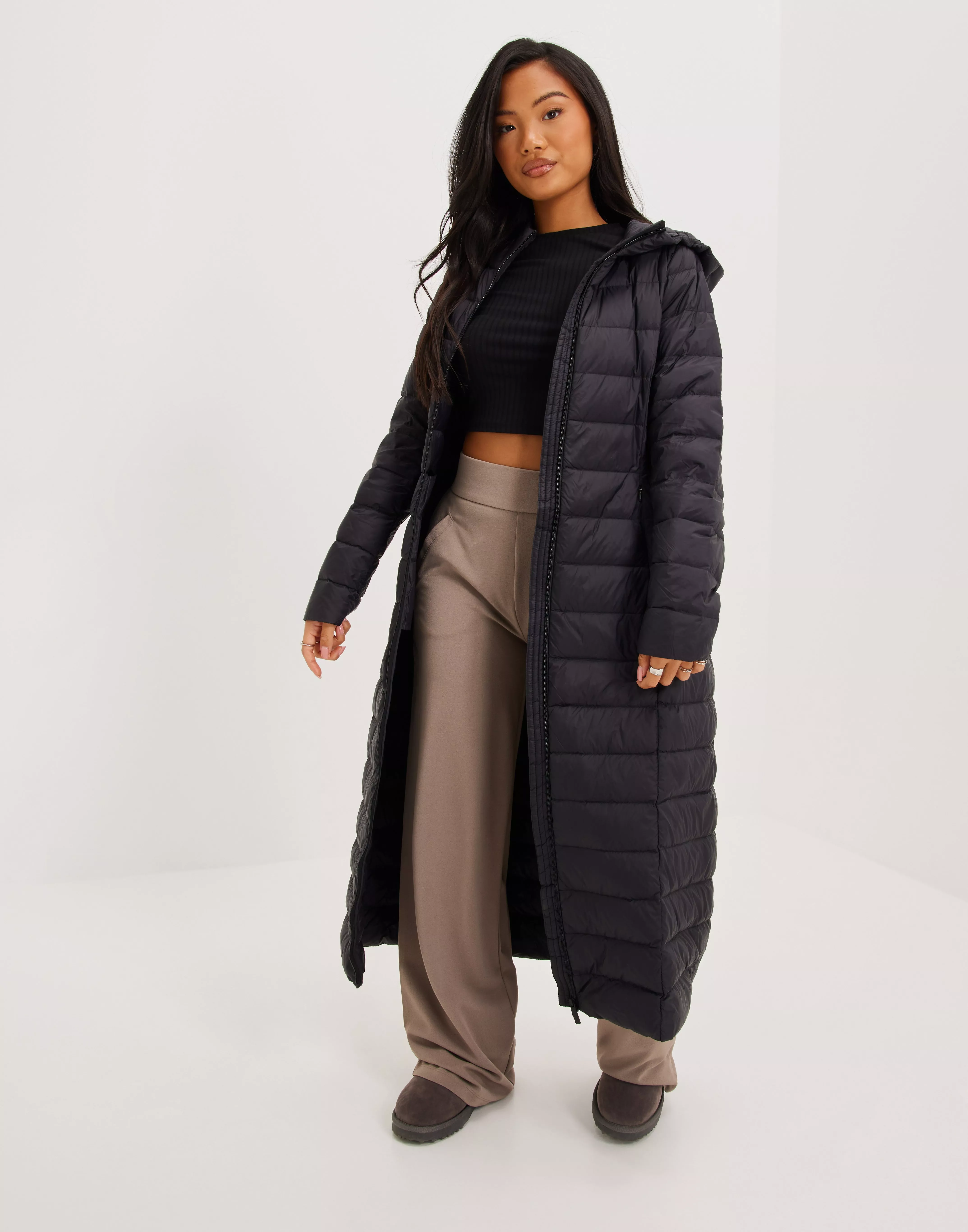 Long sale down puffer