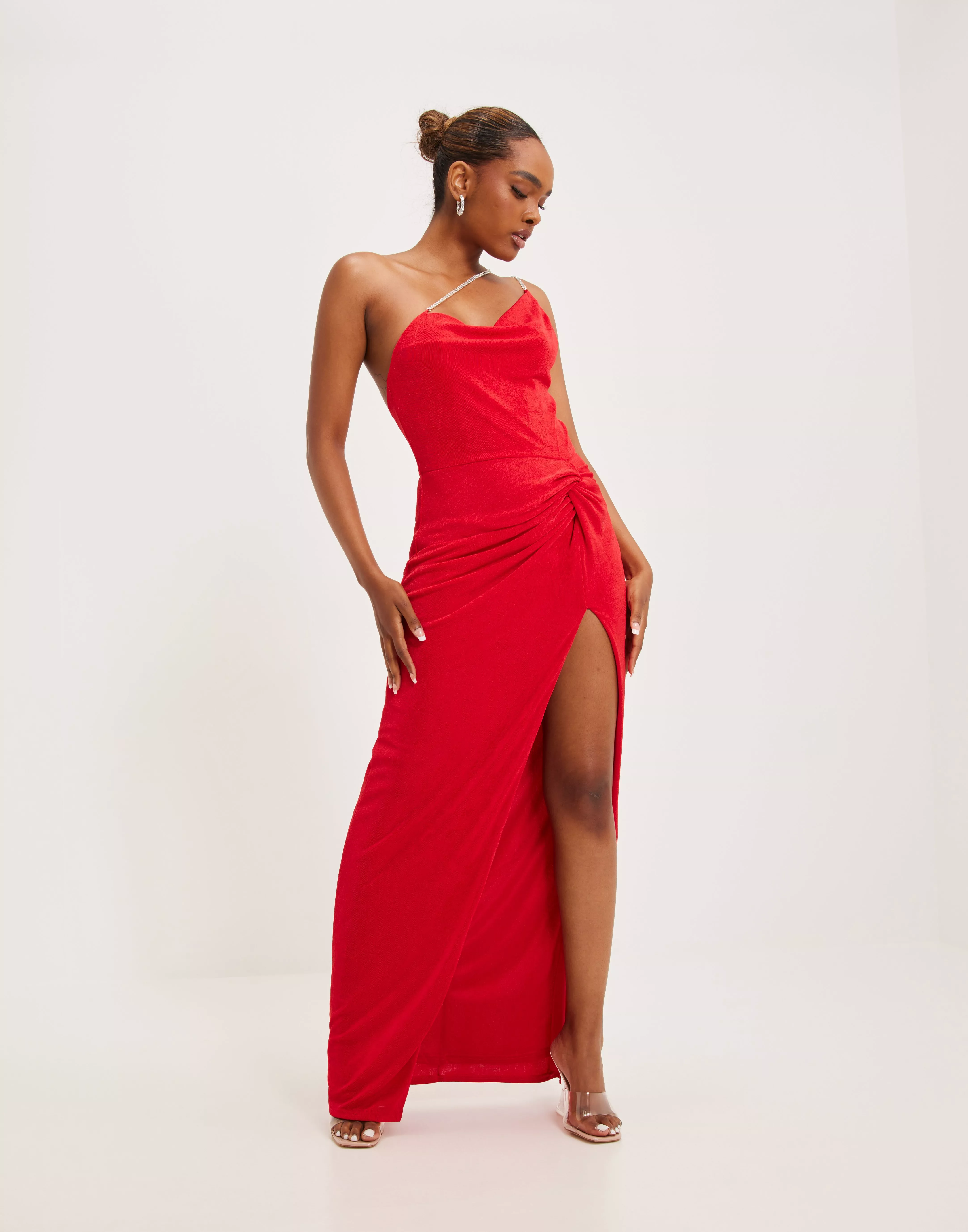 Buy Nelly Star Of The Night Dress - Red | Nelly.com