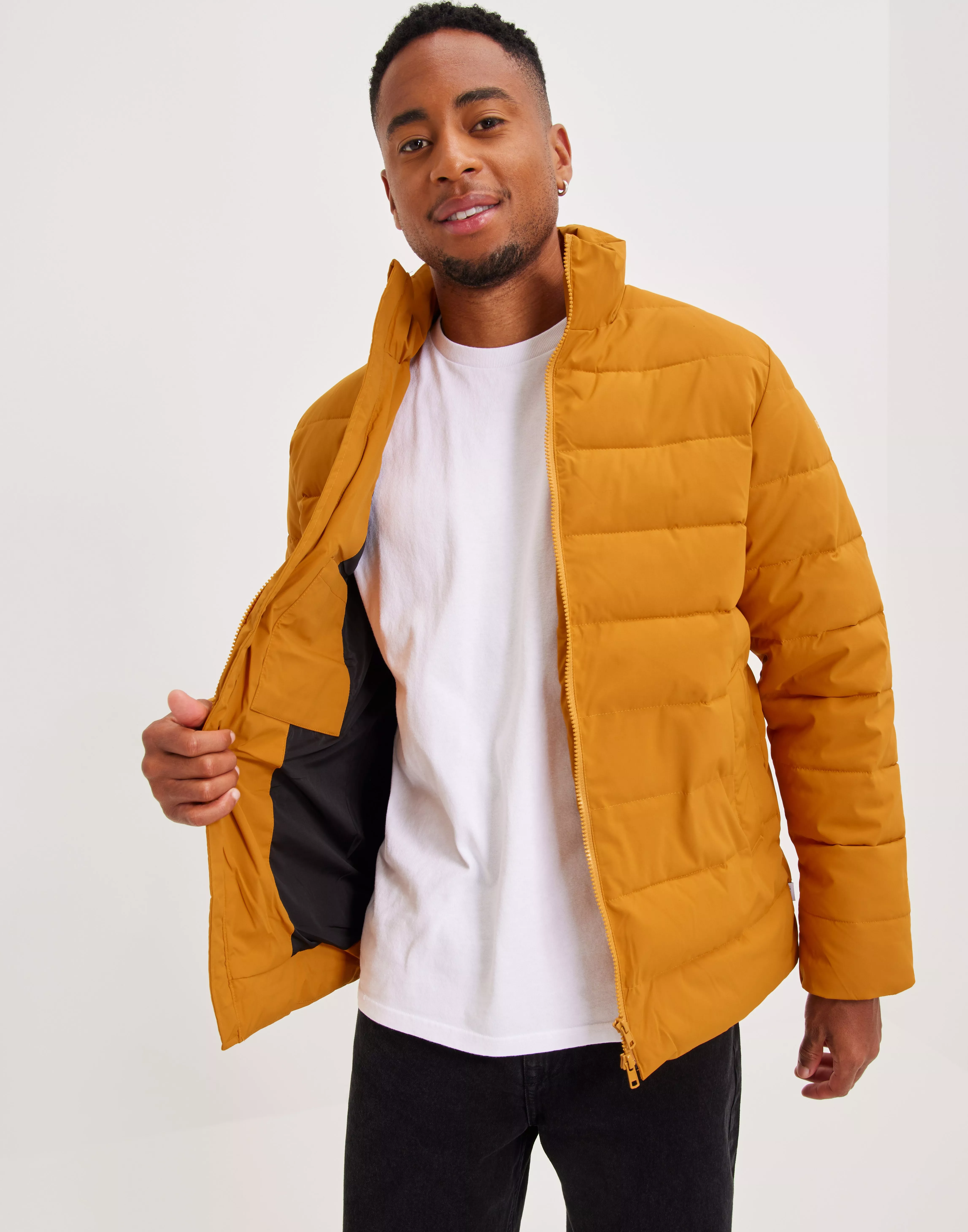 Mustard padded outlet jacket