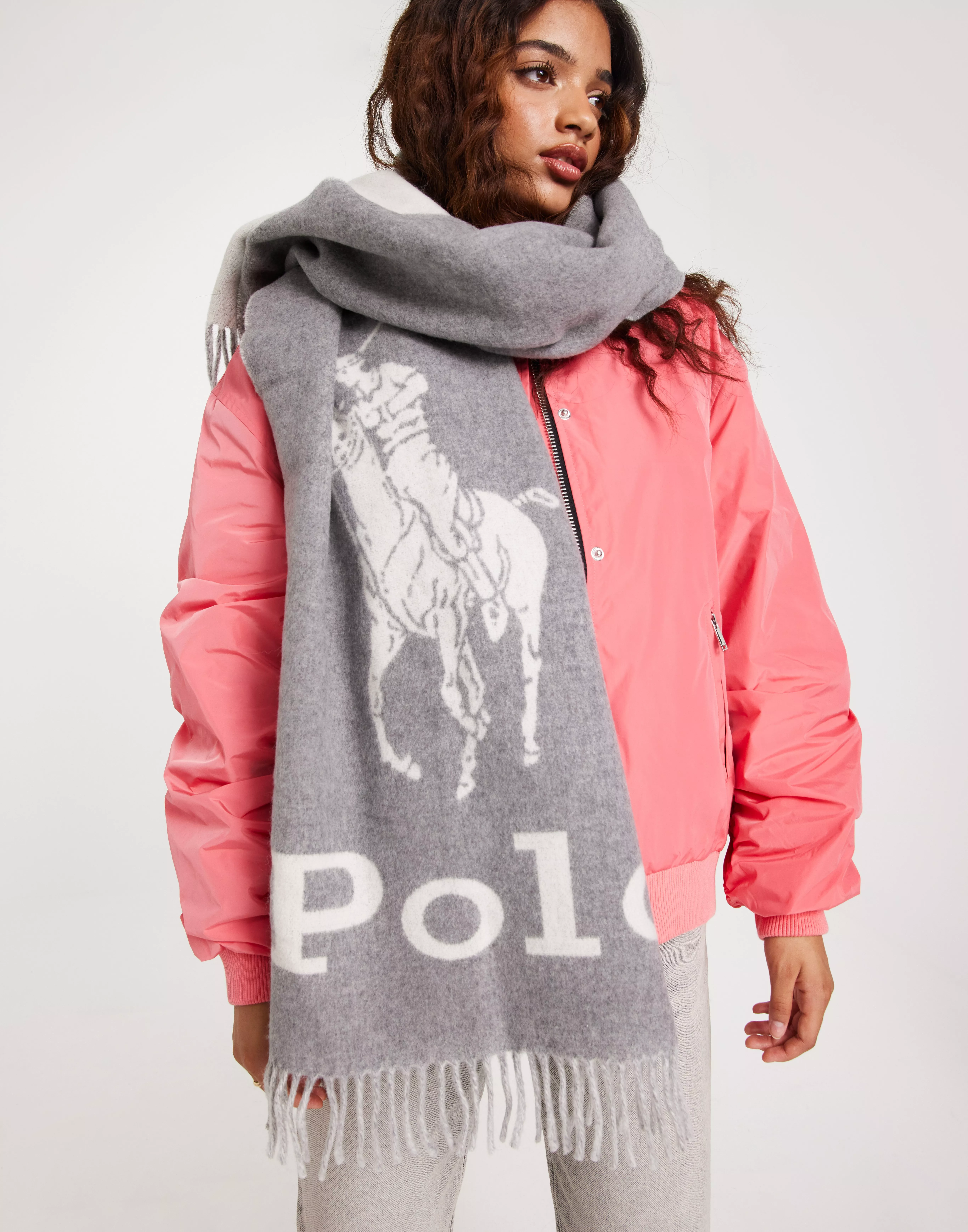 Buy Polo Ralph Lauren POLO PONY-SCARF - Grey 