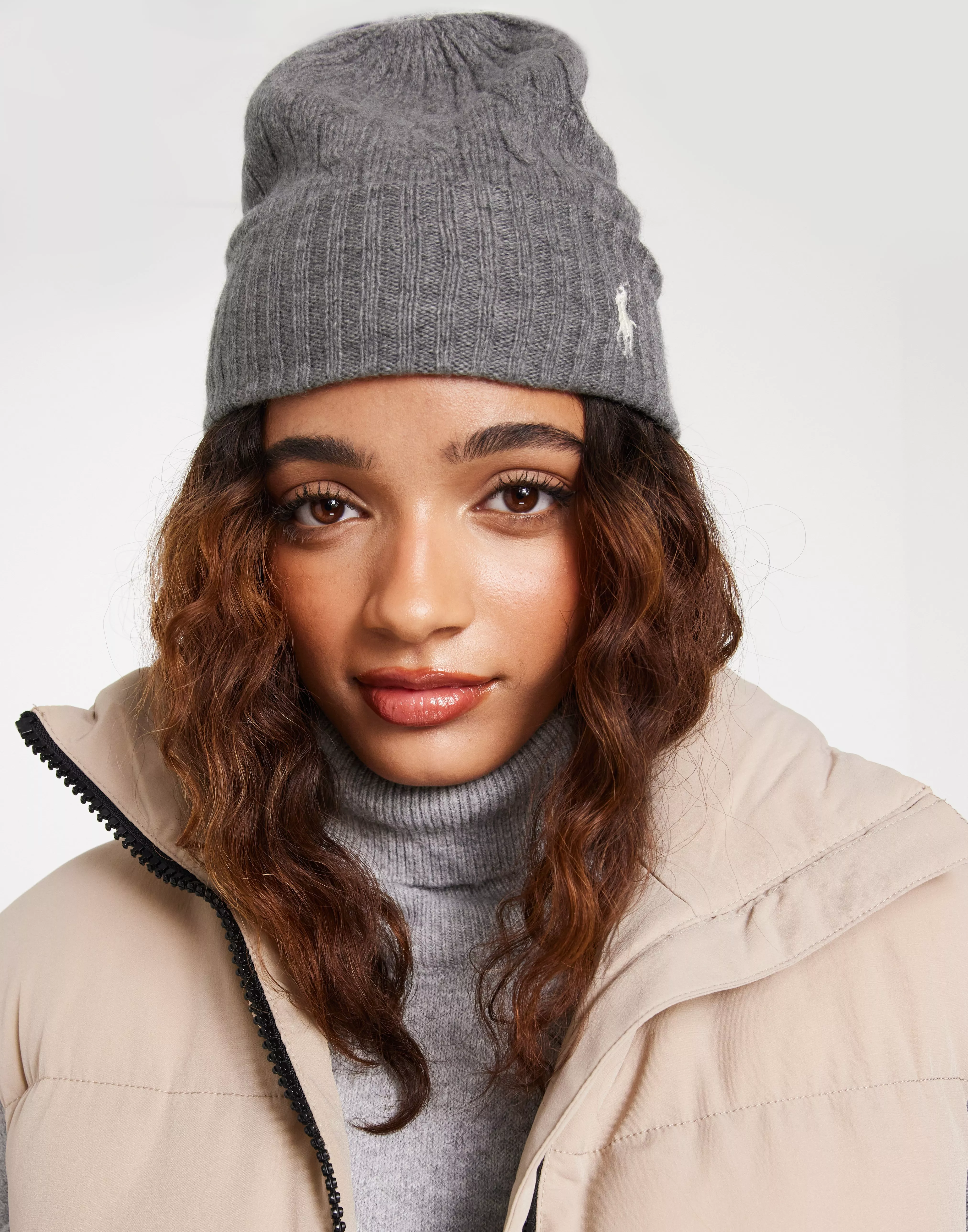 Grey ralph best sale lauren hat