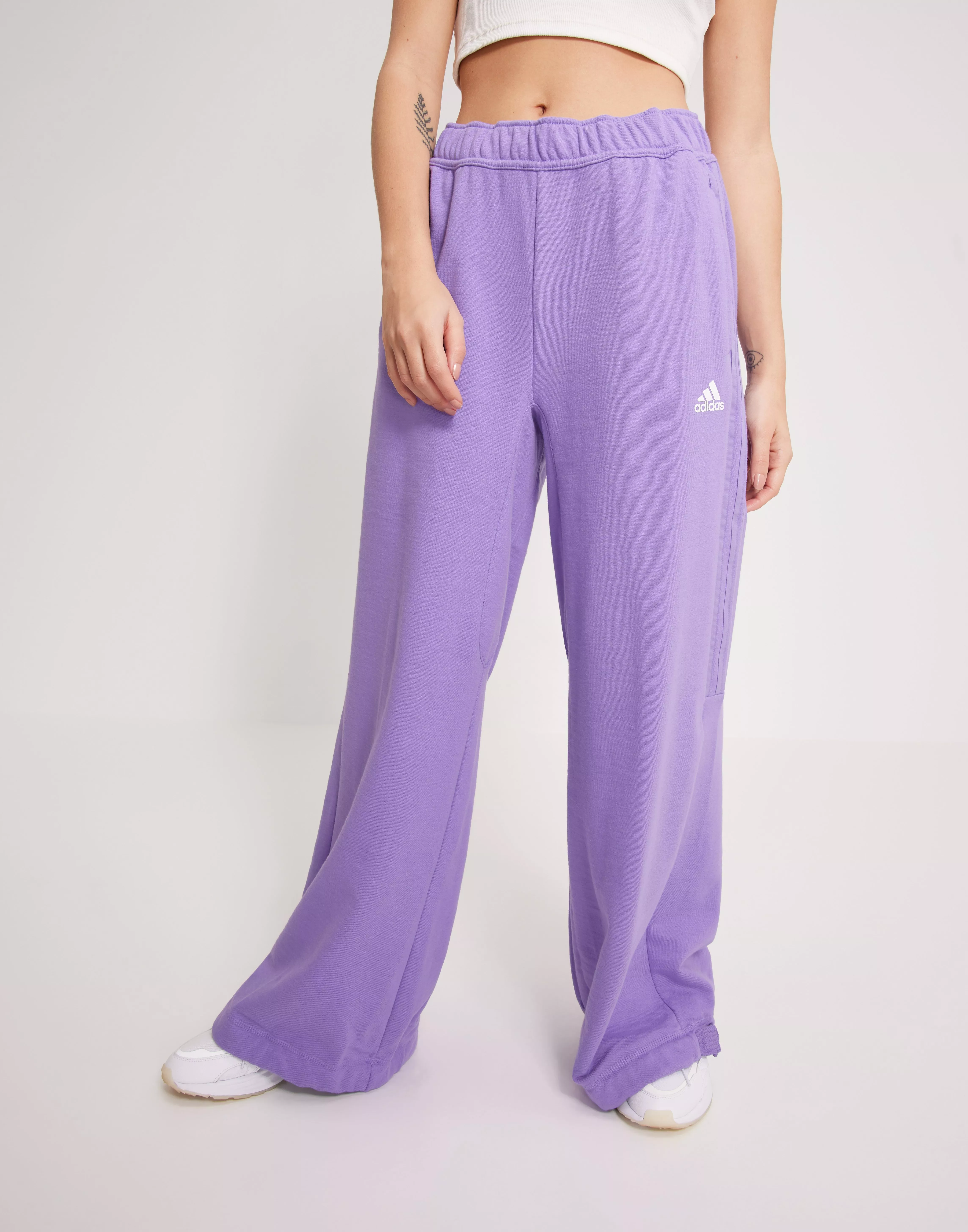 Women Dance Knit PT Wide-Leg Track Pants