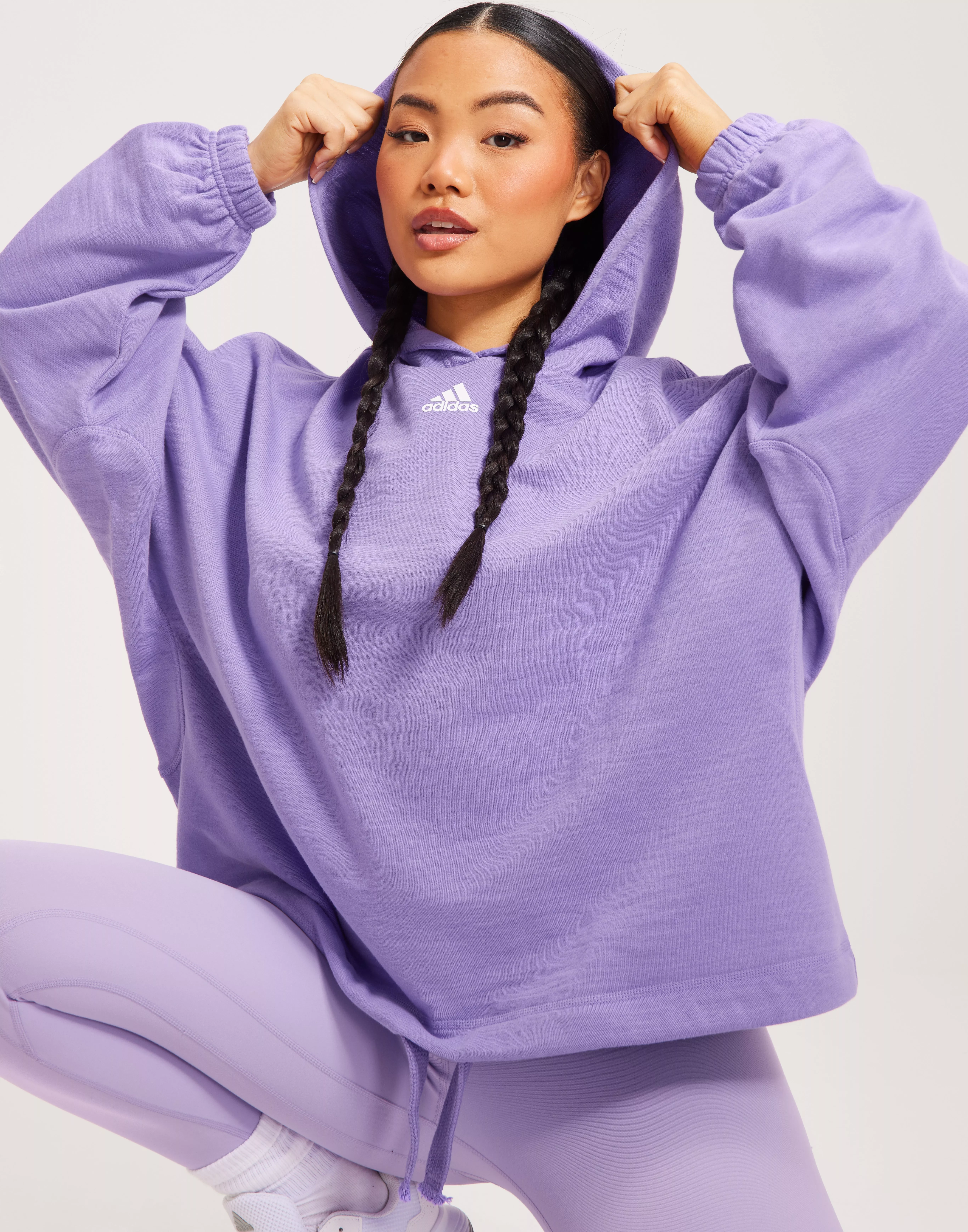 Originals cropped on sale hoodie purple glow