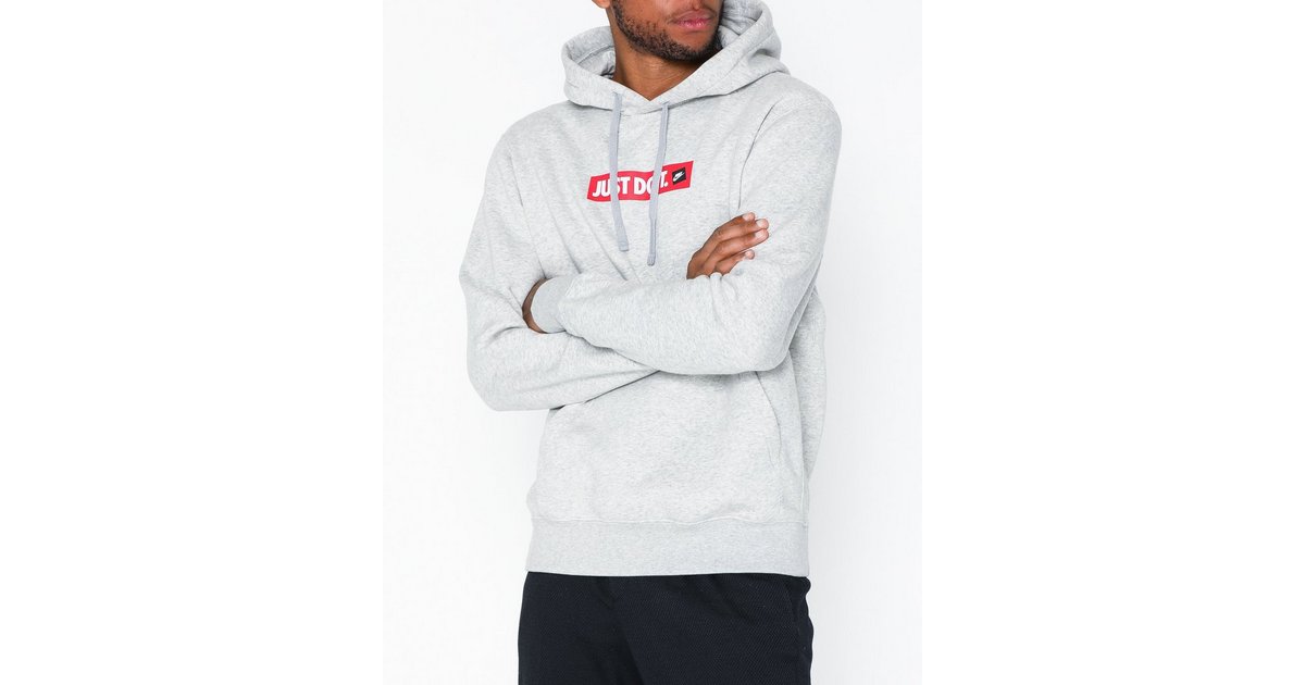 Nike jdi hoodie on sale grey