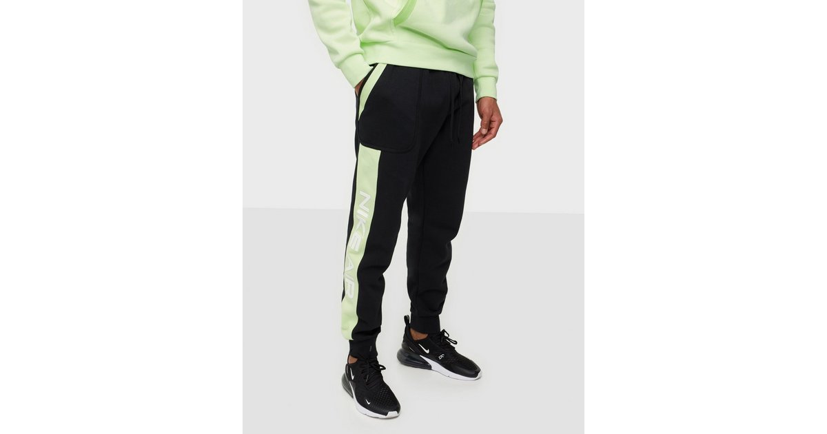 Buy Nike Sportswear M NSW NIKE AIR FLEECE JGGR Lime NLYMAN