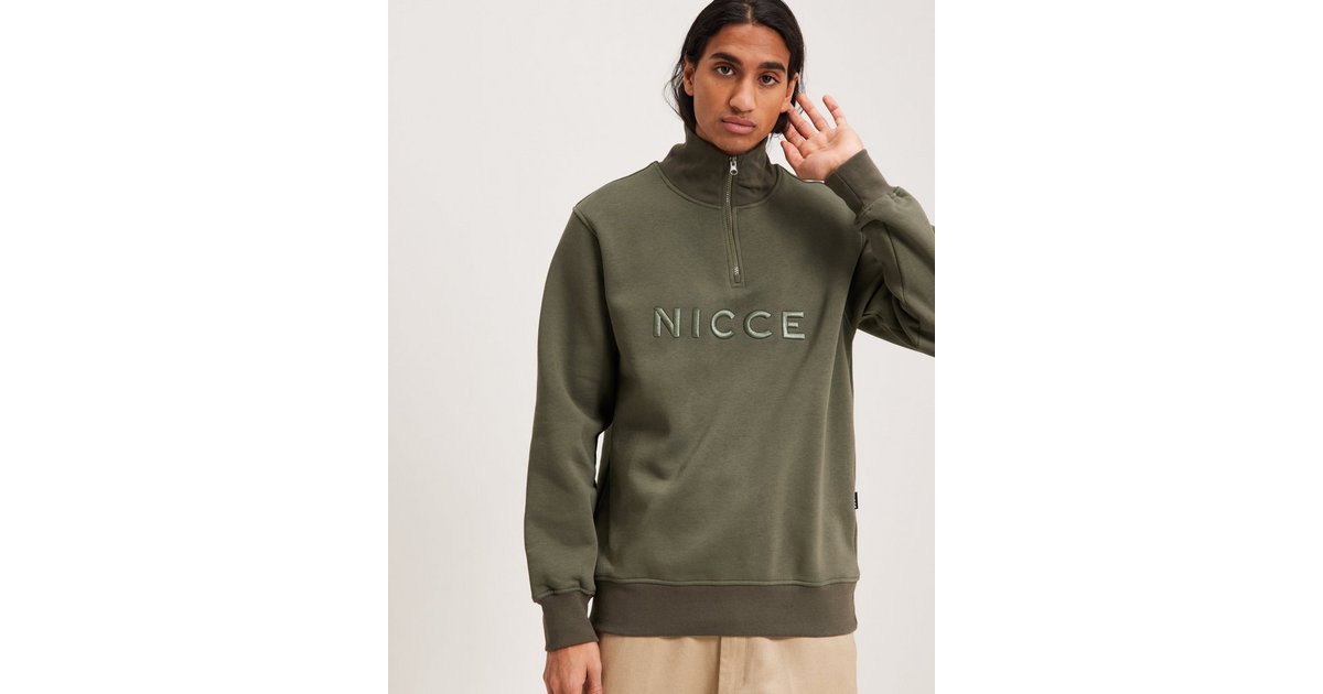 nicce half zip jacket