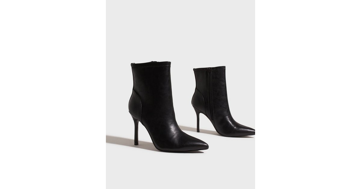 Buy Only Shoes ONLCALI-1 PU HEELED BOOT - Black | Nelly.com