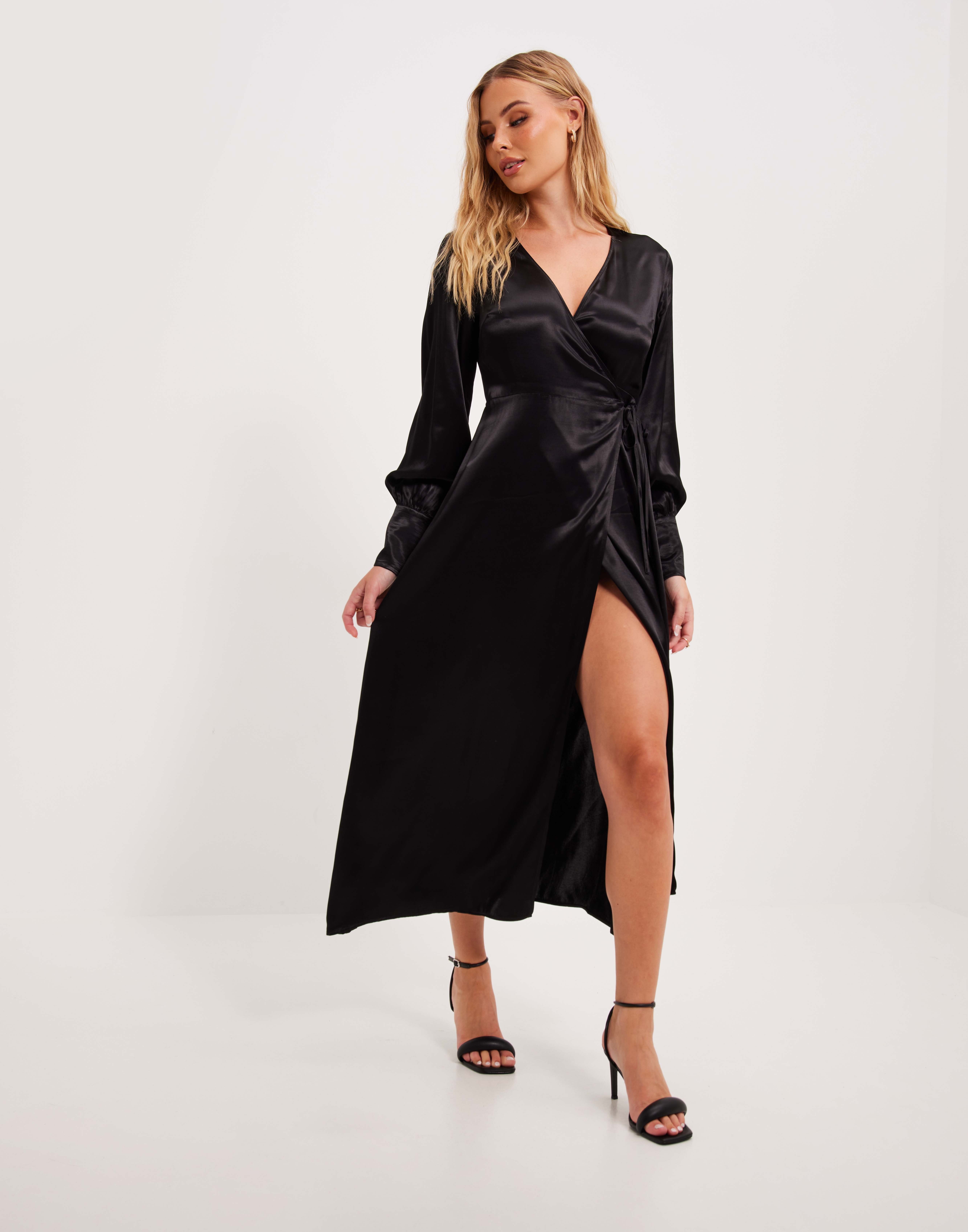 selected femme wrap dress