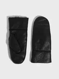 OBJCAMA LEATHER MITTENS 122