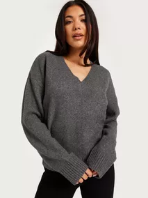 V-neck Knit Sweater