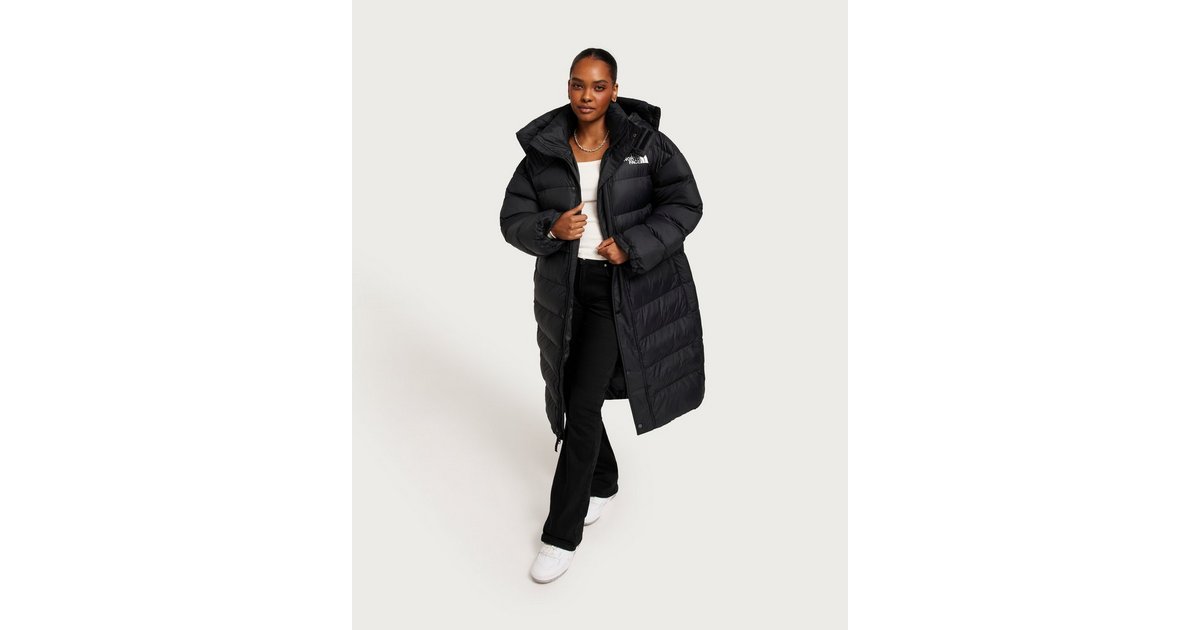 The North Face Acamarachi oversized puffer jacket in black