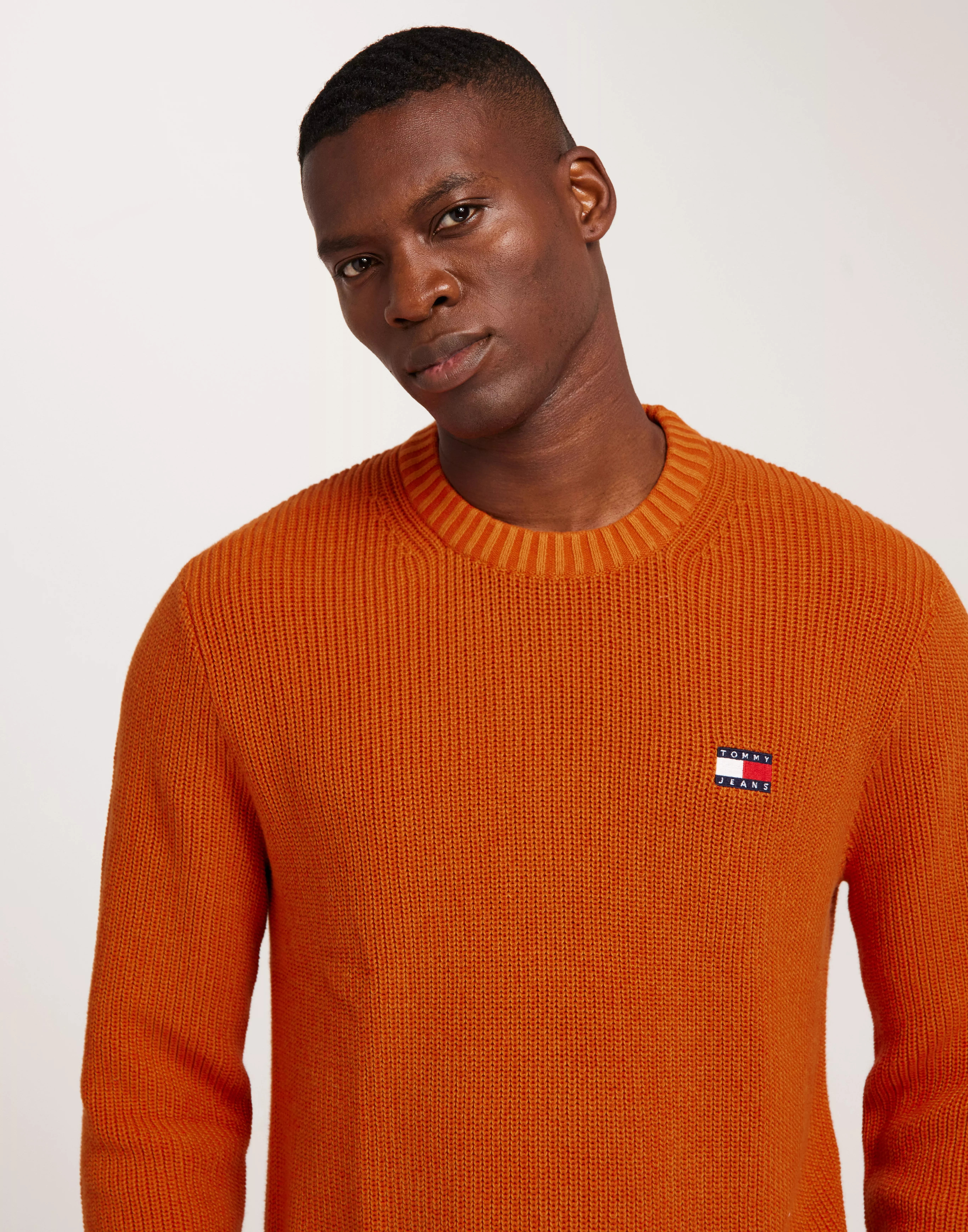 Orange tommy deals jumper