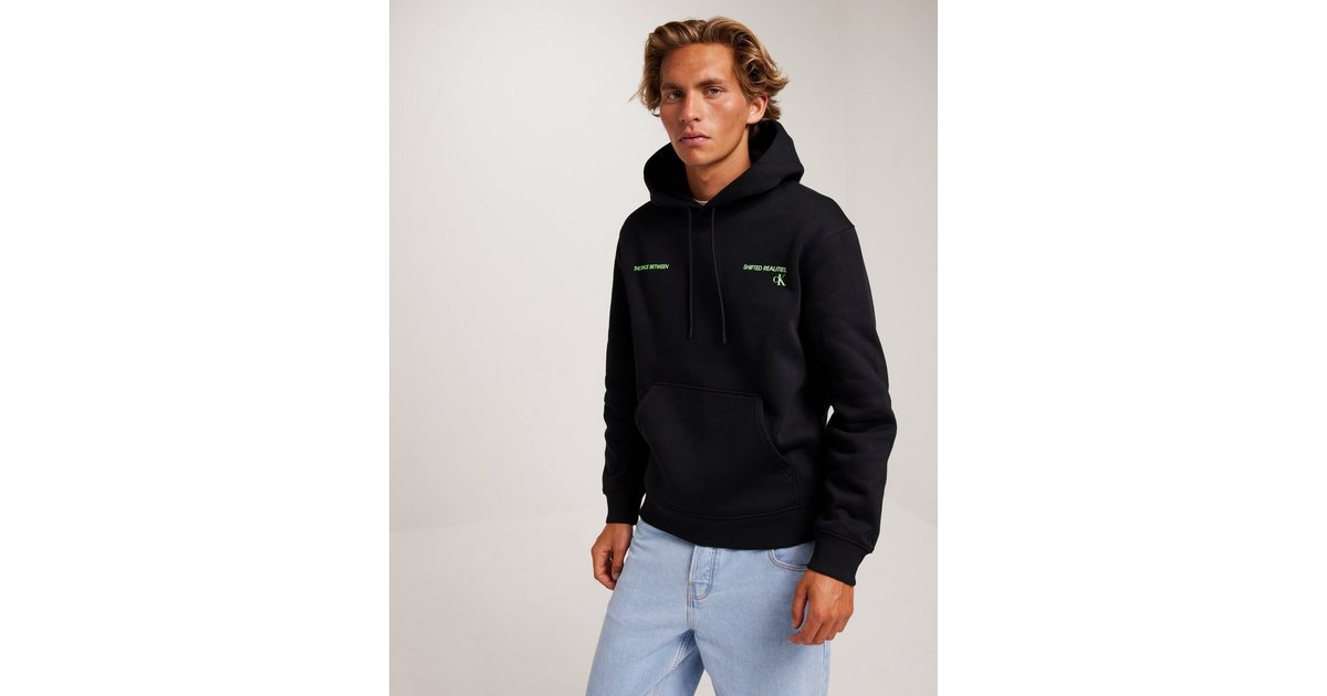 Buy Calvin Klein Jeans HYPER REAL LANDSCAPE HOODIE - Ck Black | NLYMAN