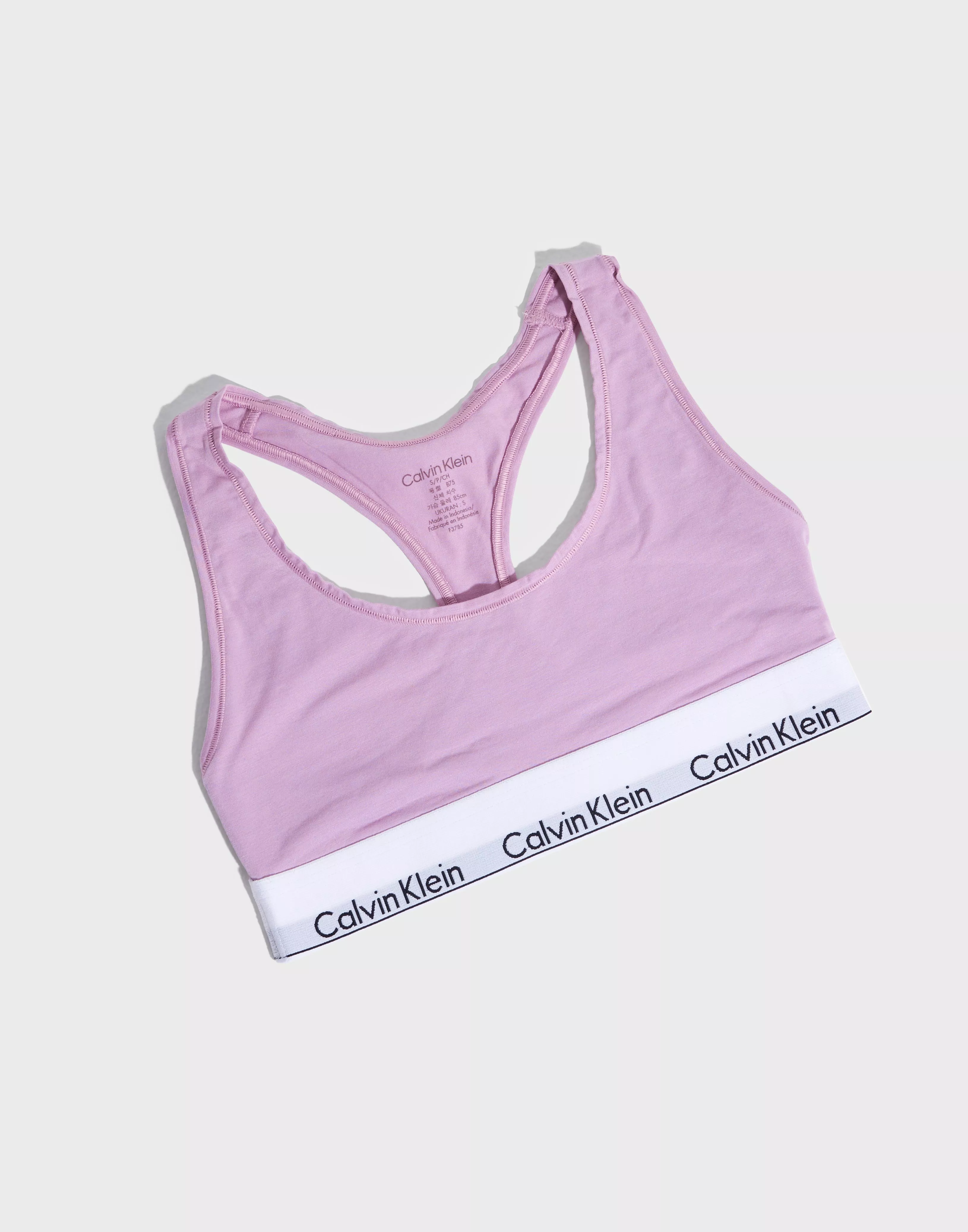 Buy Calvin Klein Underwear UNLINED BRALETTE - Mauve Mist