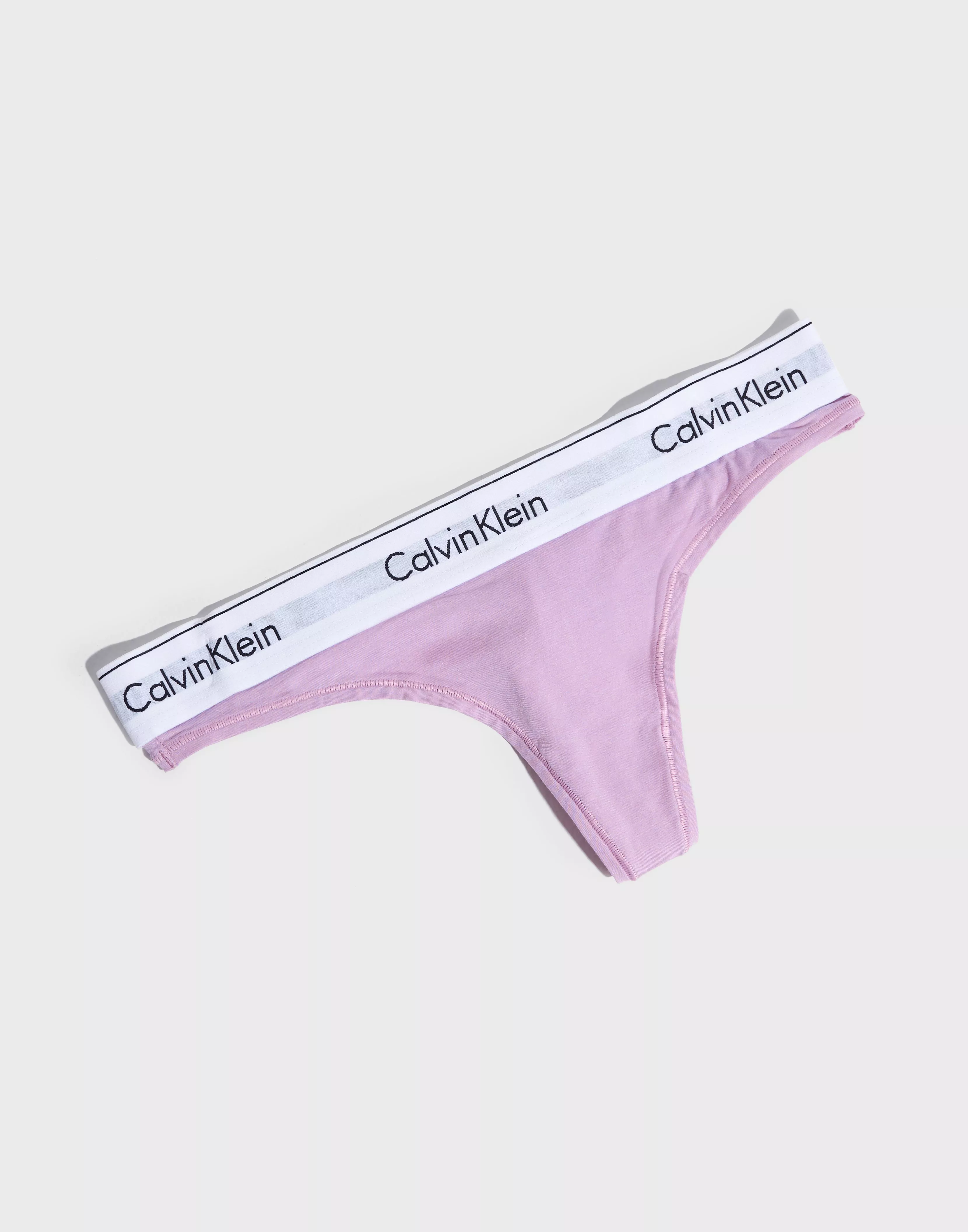 Pink calvin shop klein thong