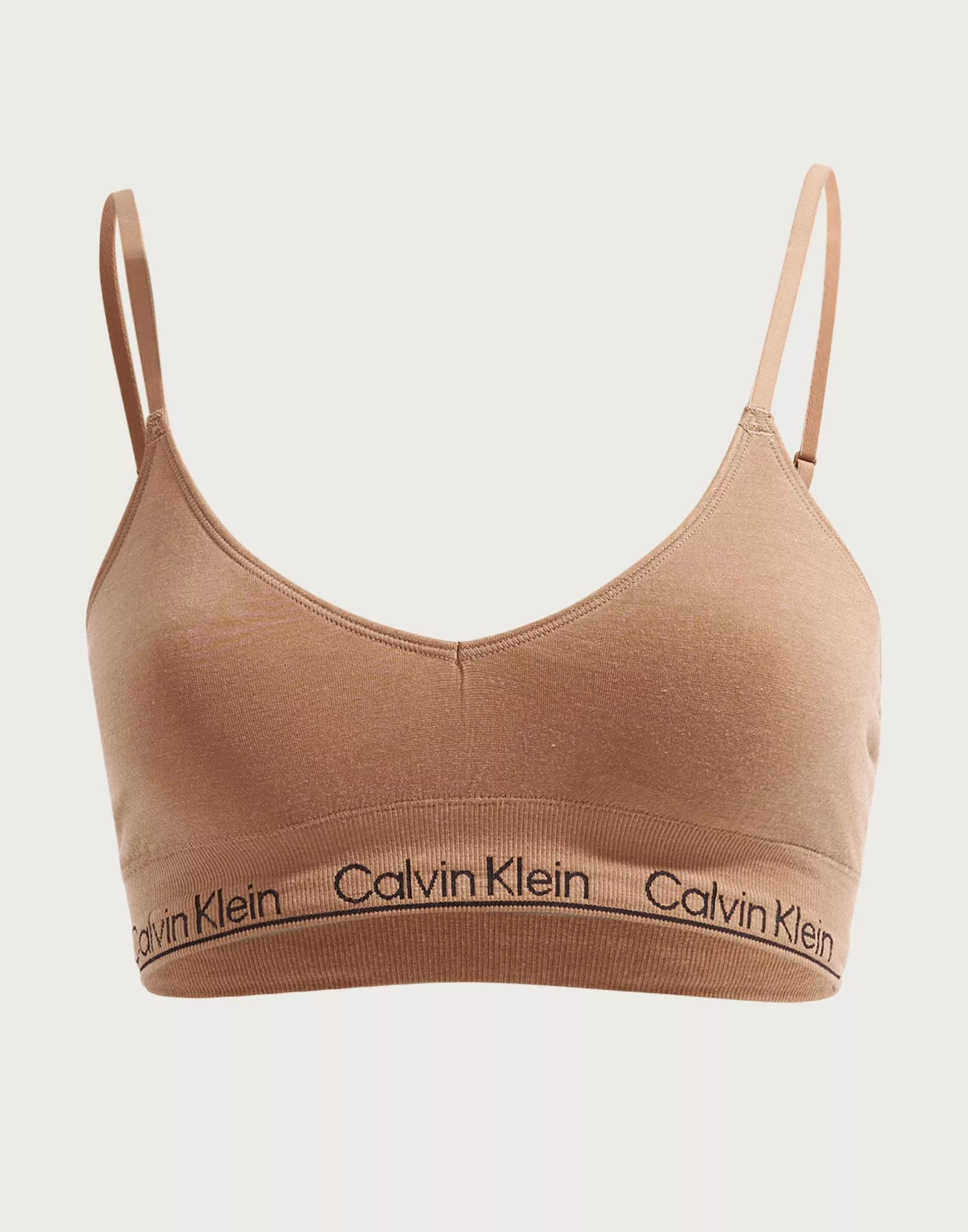 Brown Calvin Klein Womens Unlined Bralette - Get The Label