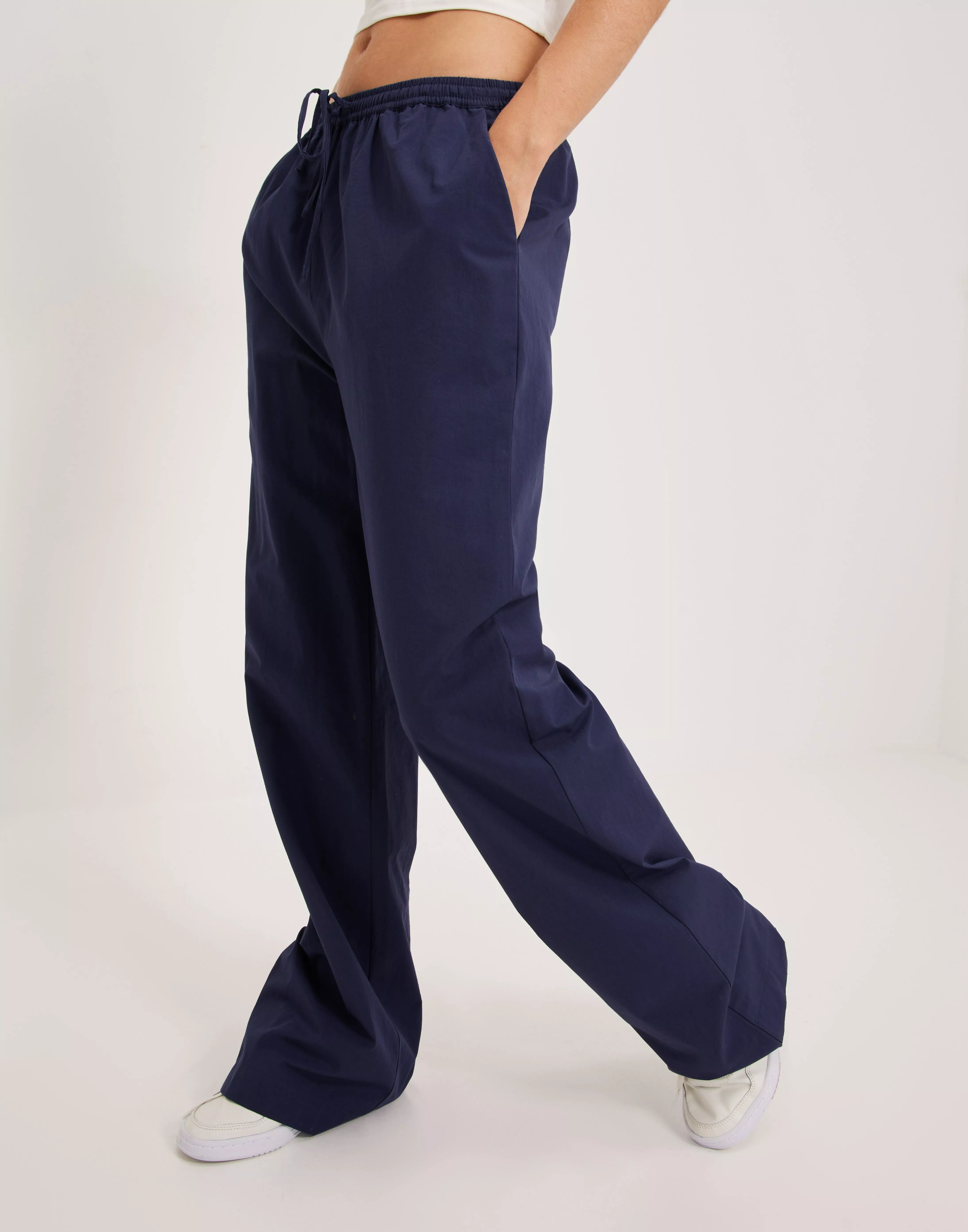 Tenerife unisex organic cotton pants . Anthracite blue - Betina Lou