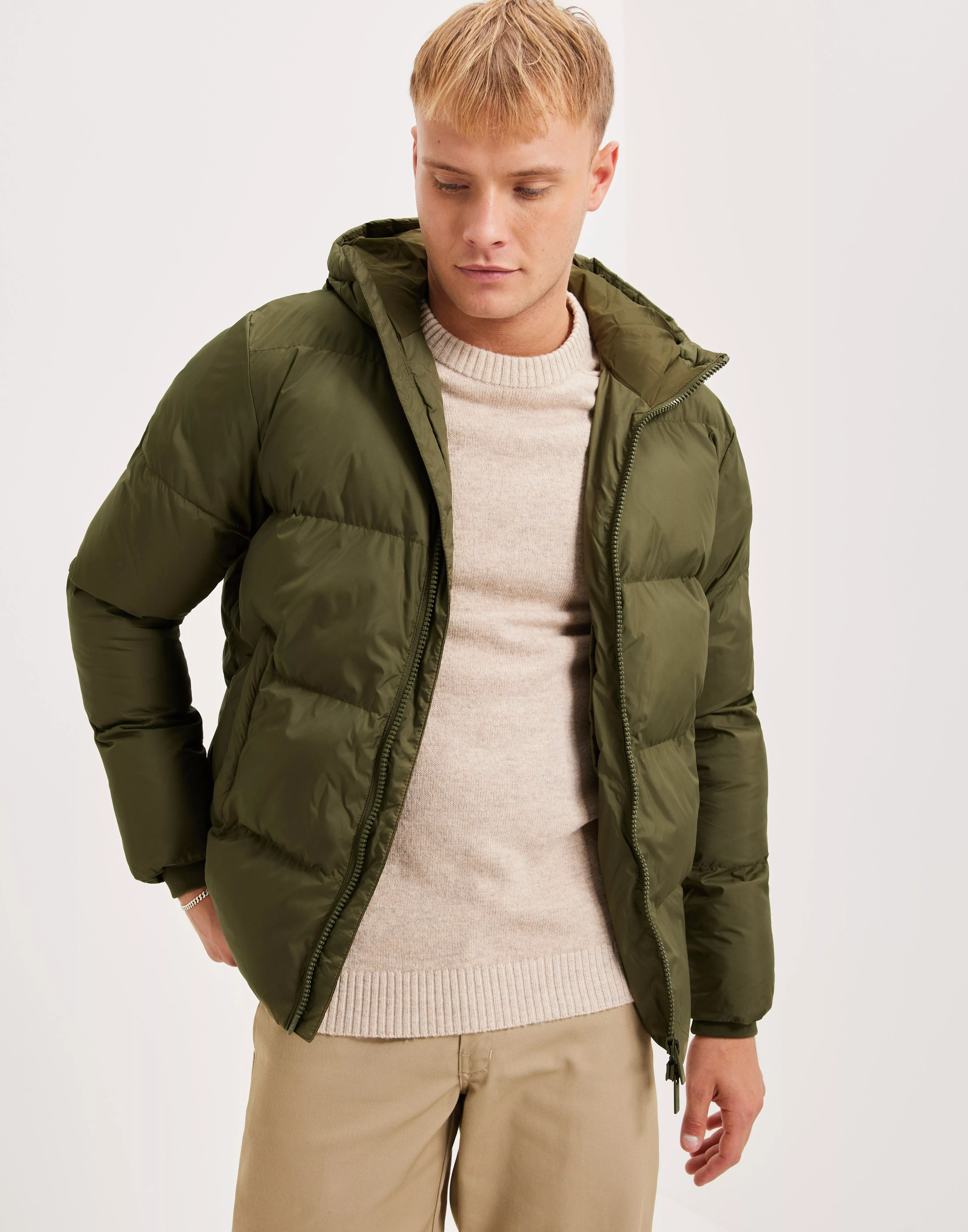 Selected homme puffer jacket sale