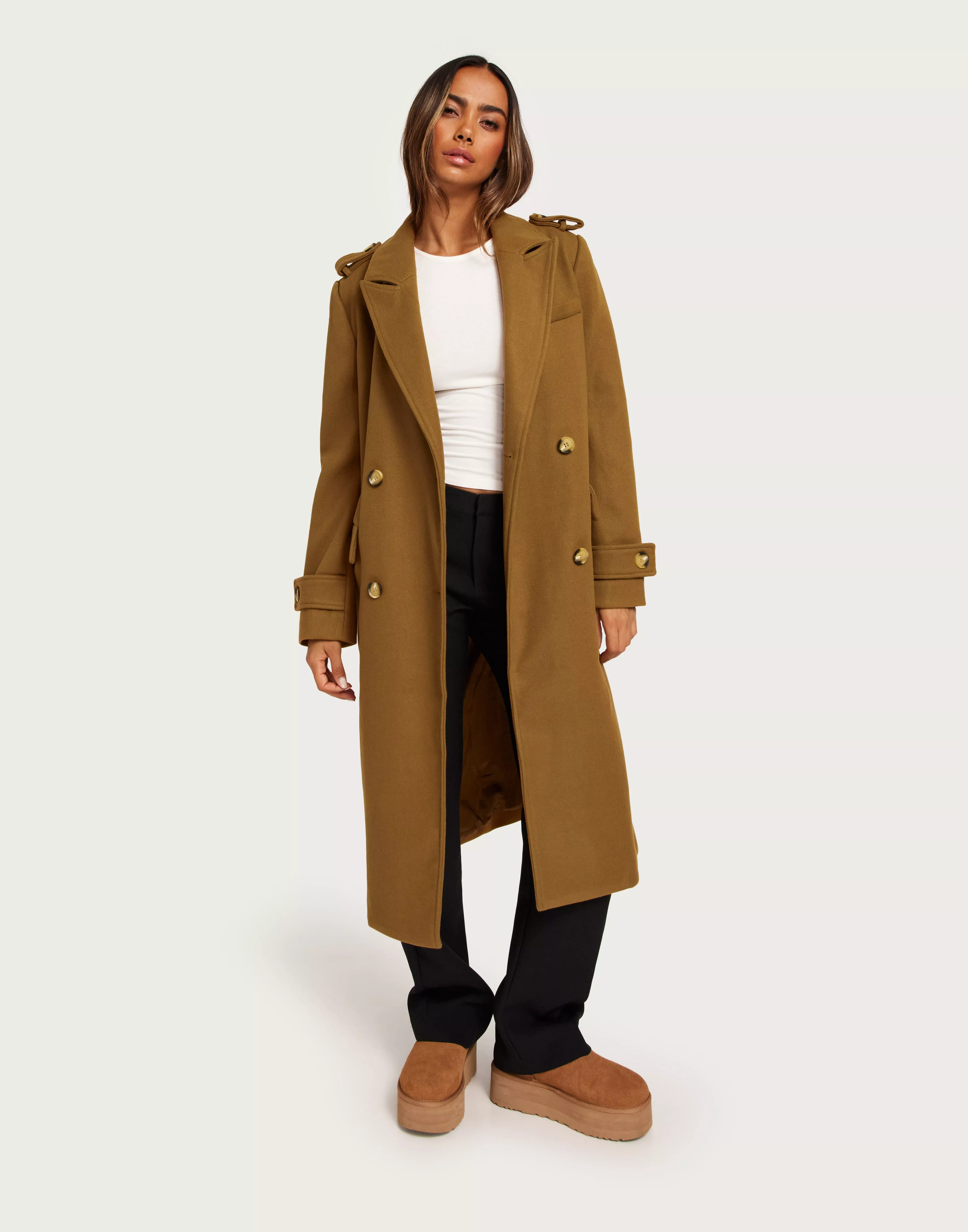 Noisy may trench on sale coat