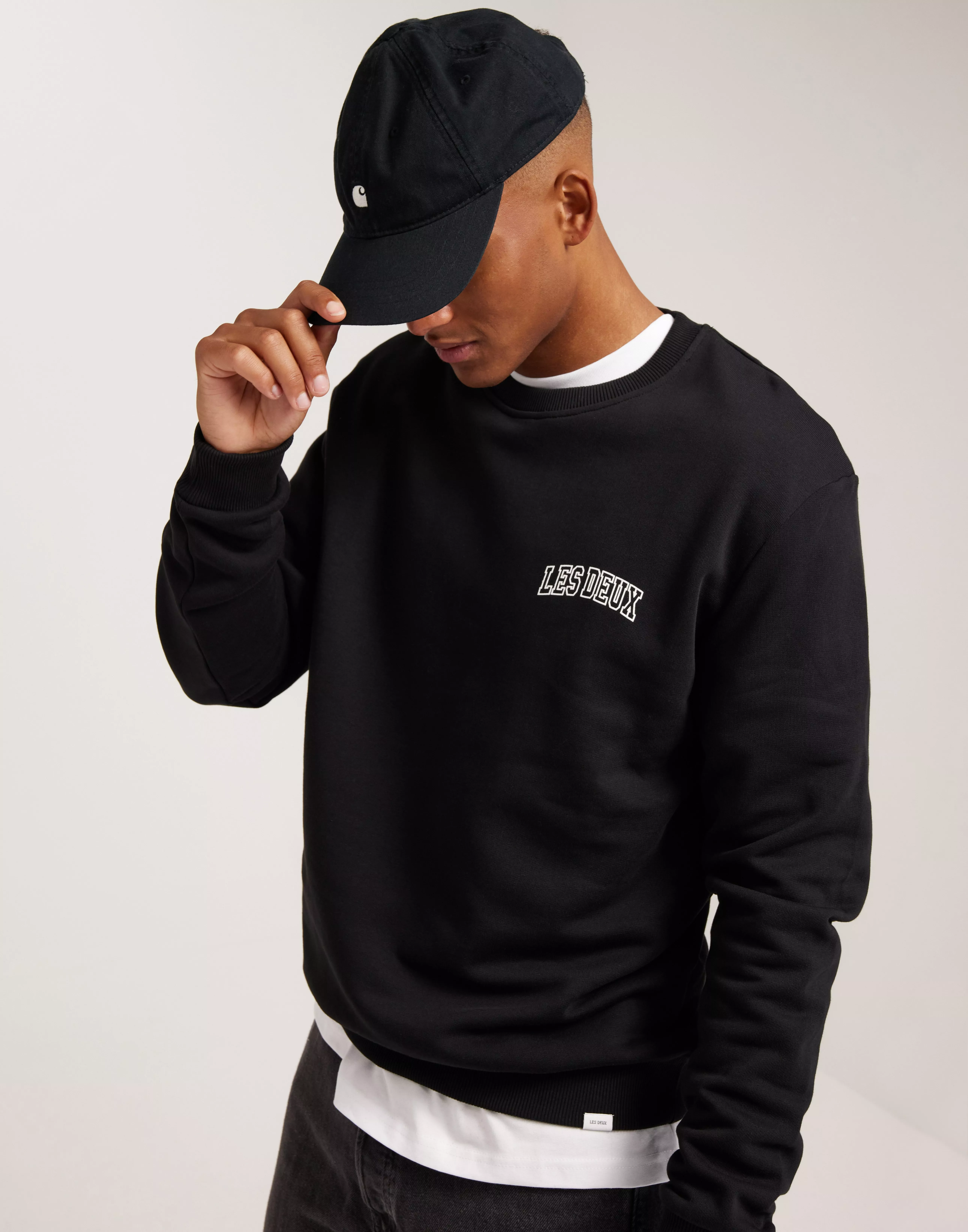 Buy Les Deux Blake Sweatshirt - Black/Ivory | NLYMAN